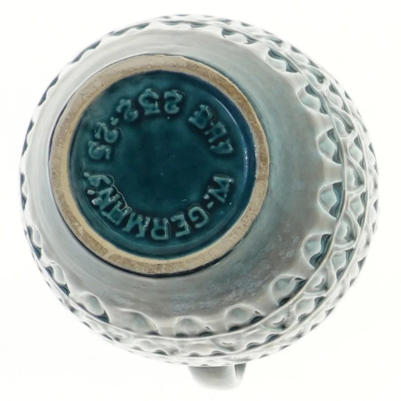 Keramikvase med mønster fra W.GERMANY (str. 26 cm)