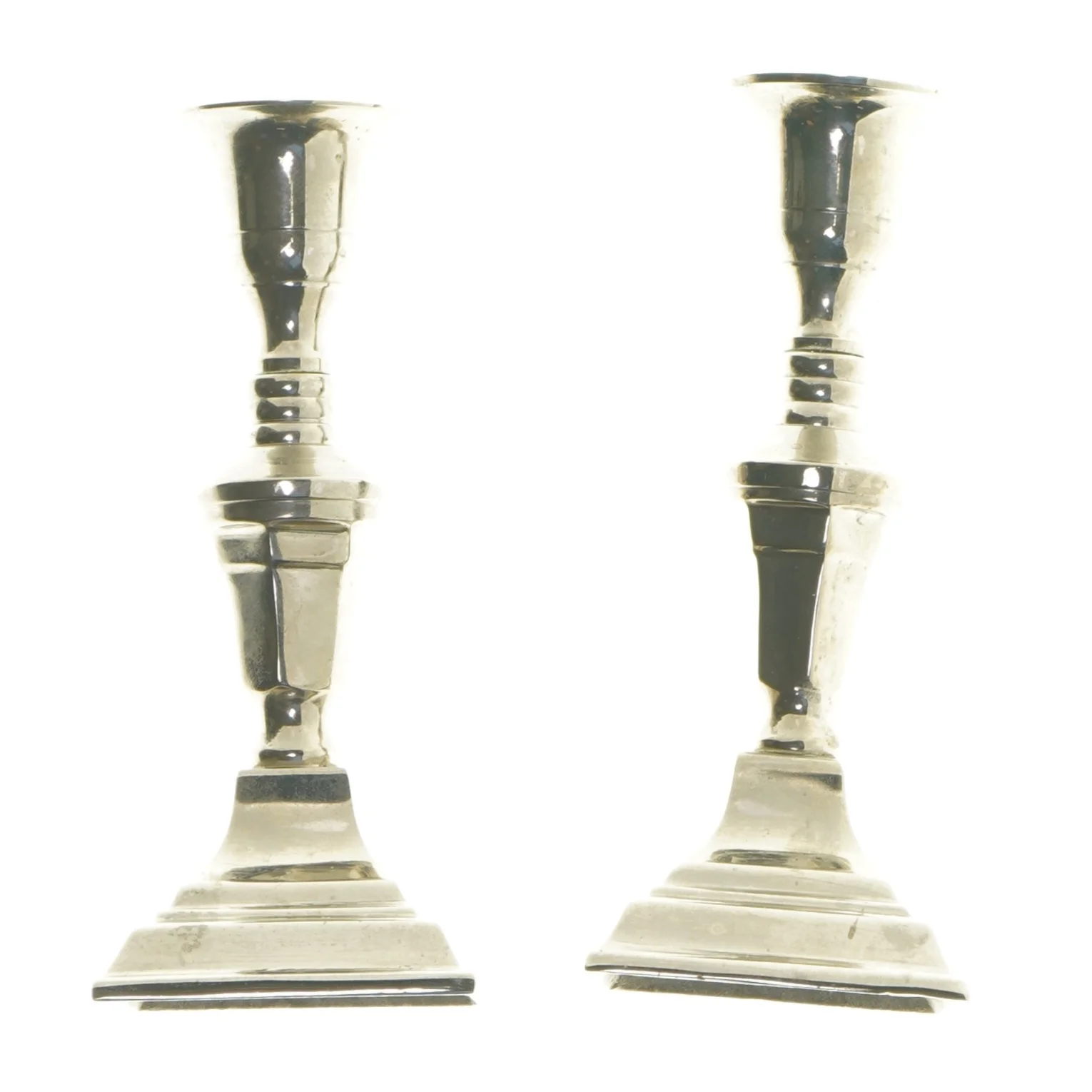 Sæt af to lysestager (str. 2 stk 15 cm)