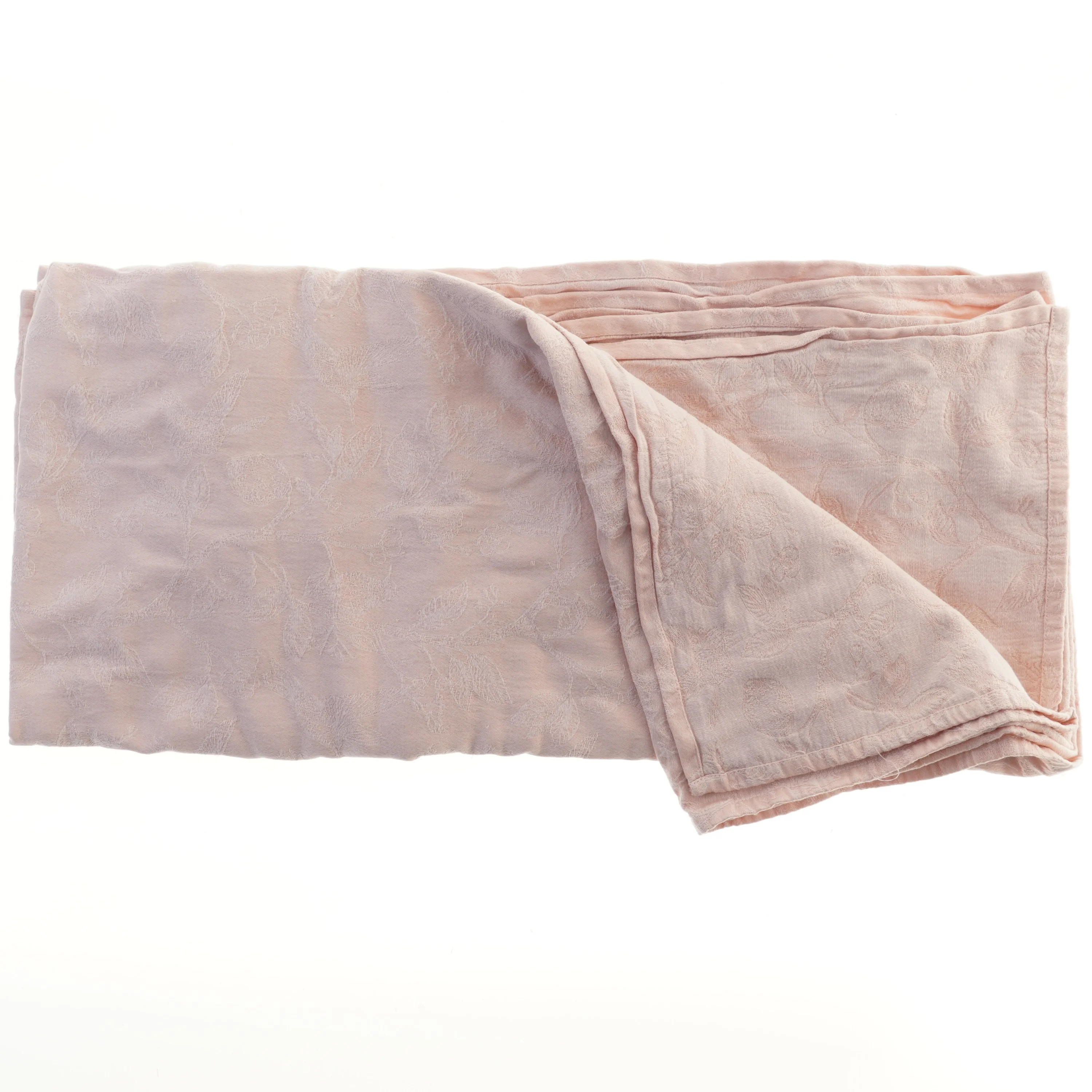 Dekorativ lyserøød dug (str. 129x148 cm)