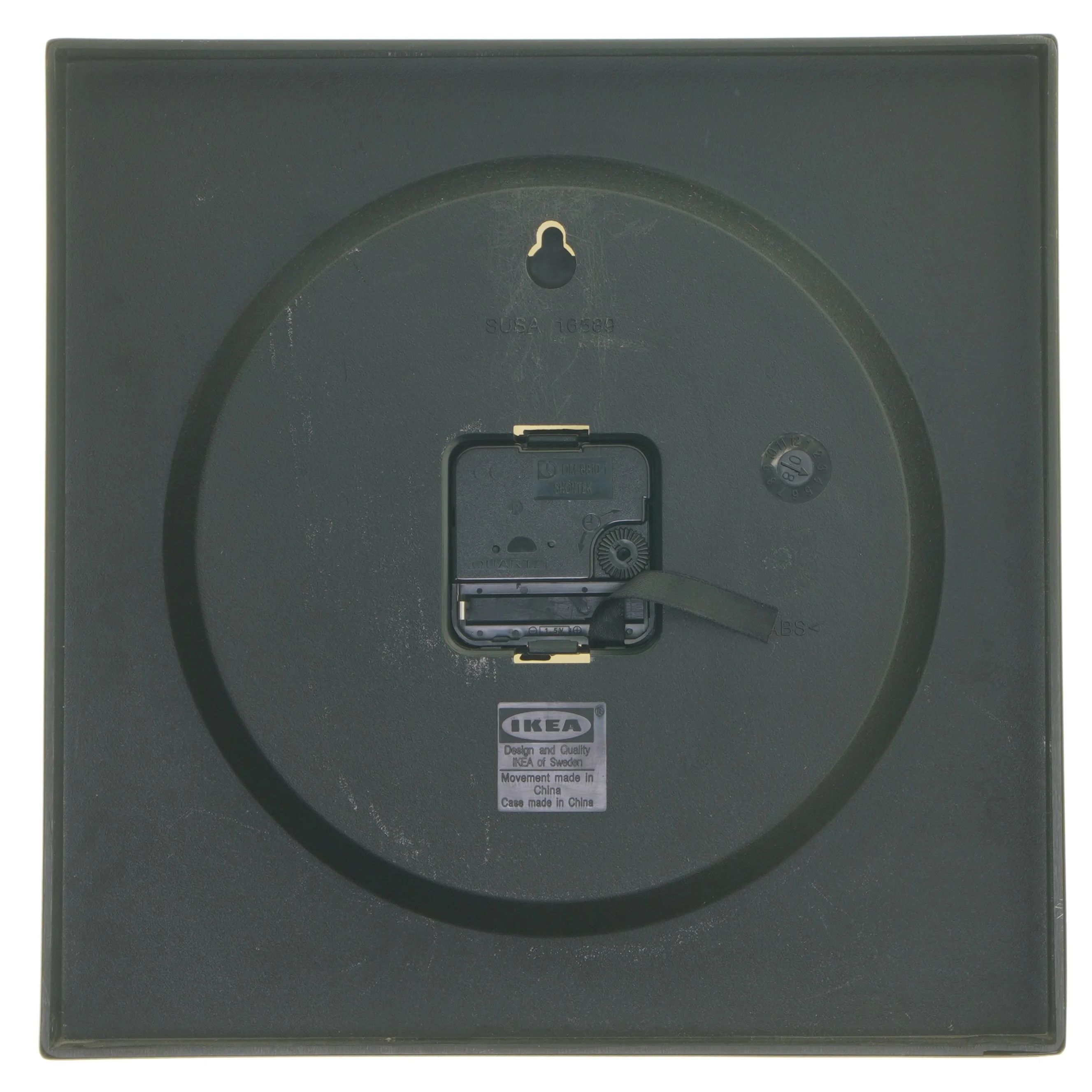 Vægur 28x28 cm fra IKEA (str. 28x28 cm)