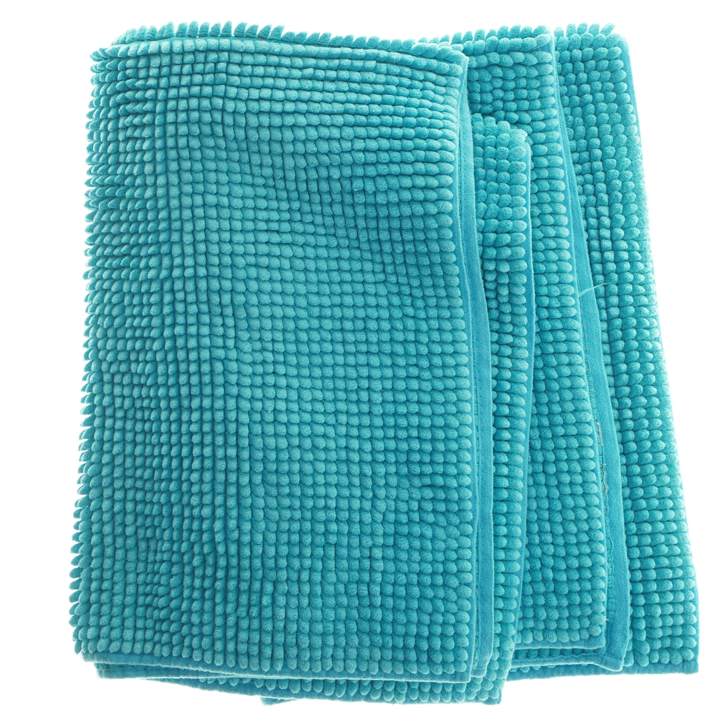 Turkis tekstilmåtter (str. 2 stk 61x91 cm)