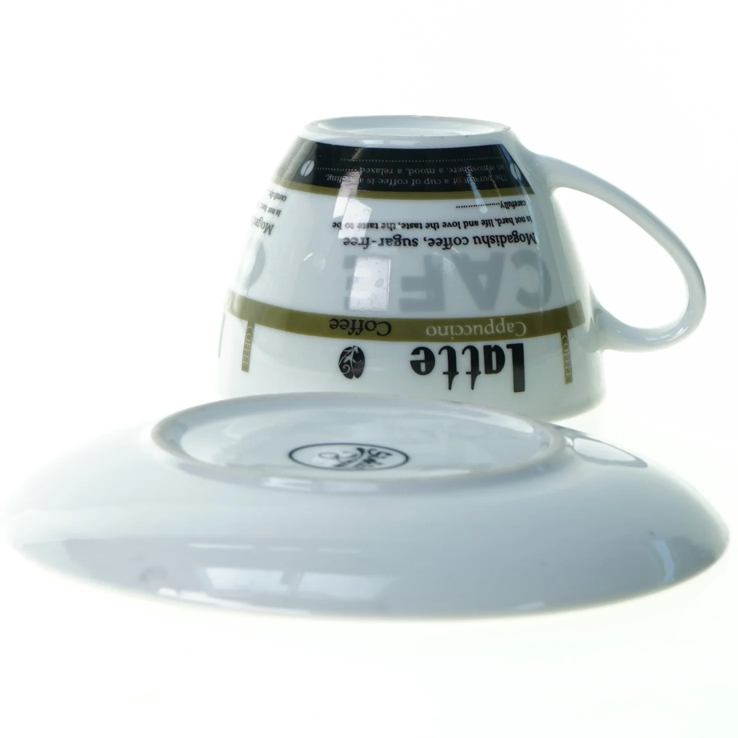 Kaffekop fra Siaki (str. 12 x 8 cm 18 cm)