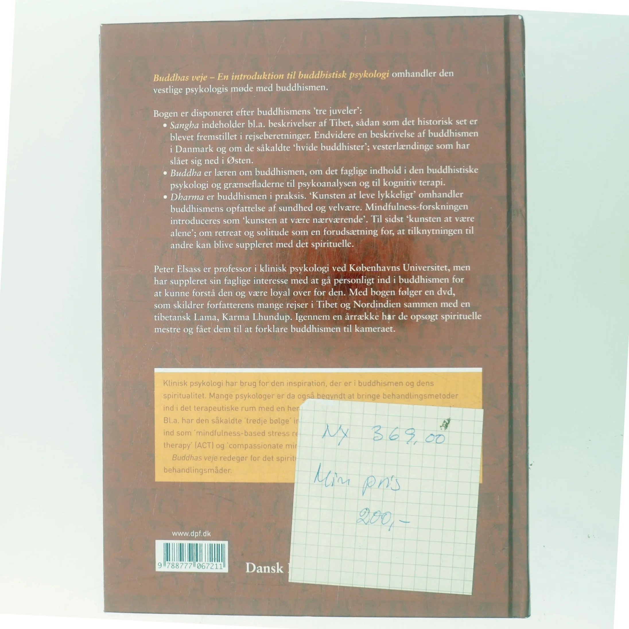 Buddhas veje af Peter Elsass (Bog)