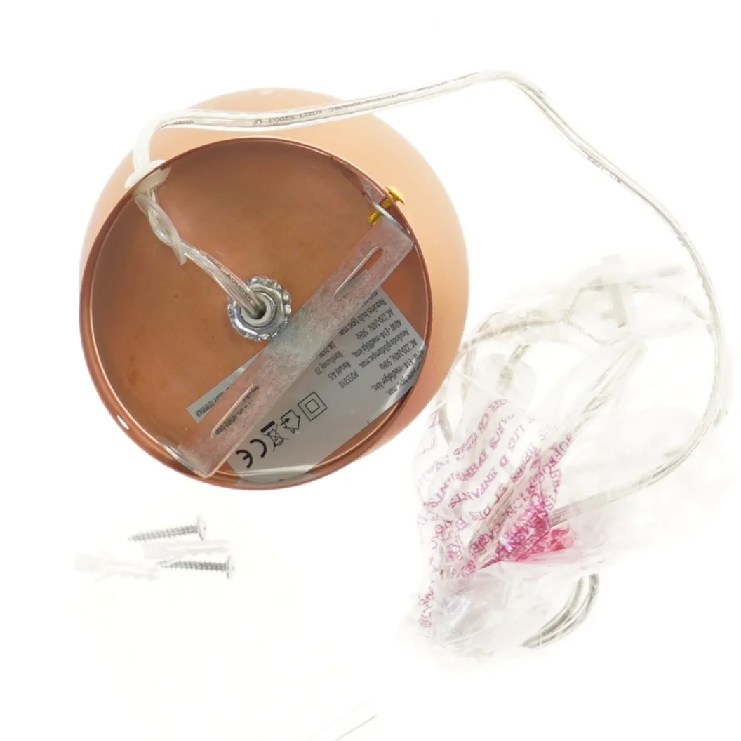 Væglampe kobberfarvet fra Just Light (str. Ø 11 cm)