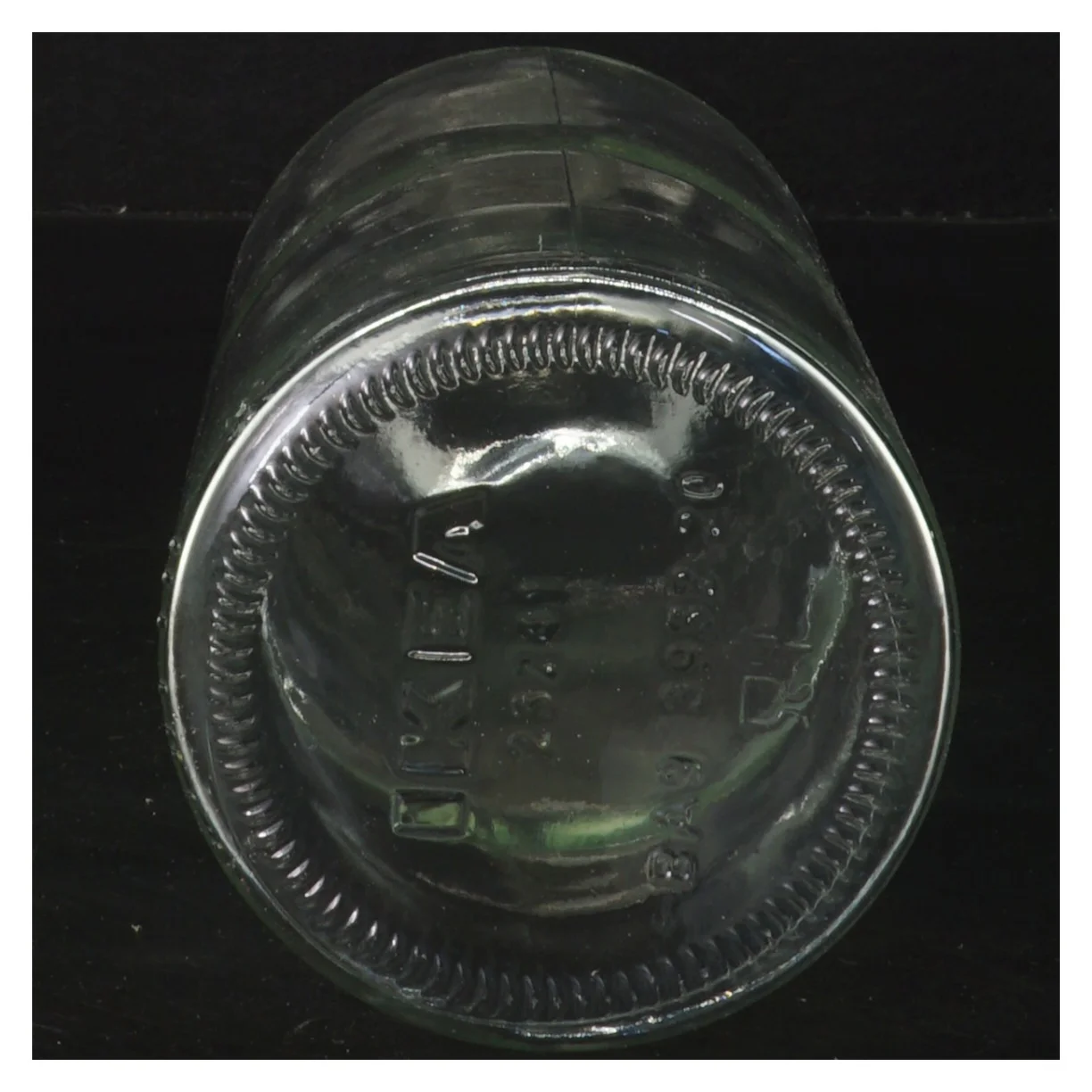 Glasflaske med patentlåg fra IKEA (str. 28 cm)