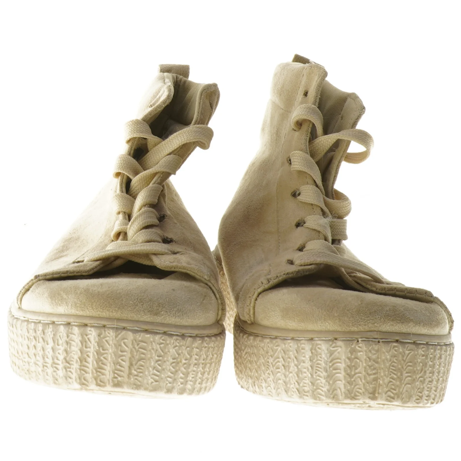 Beige høje sneakers i størrelse 39 (str. 39 )