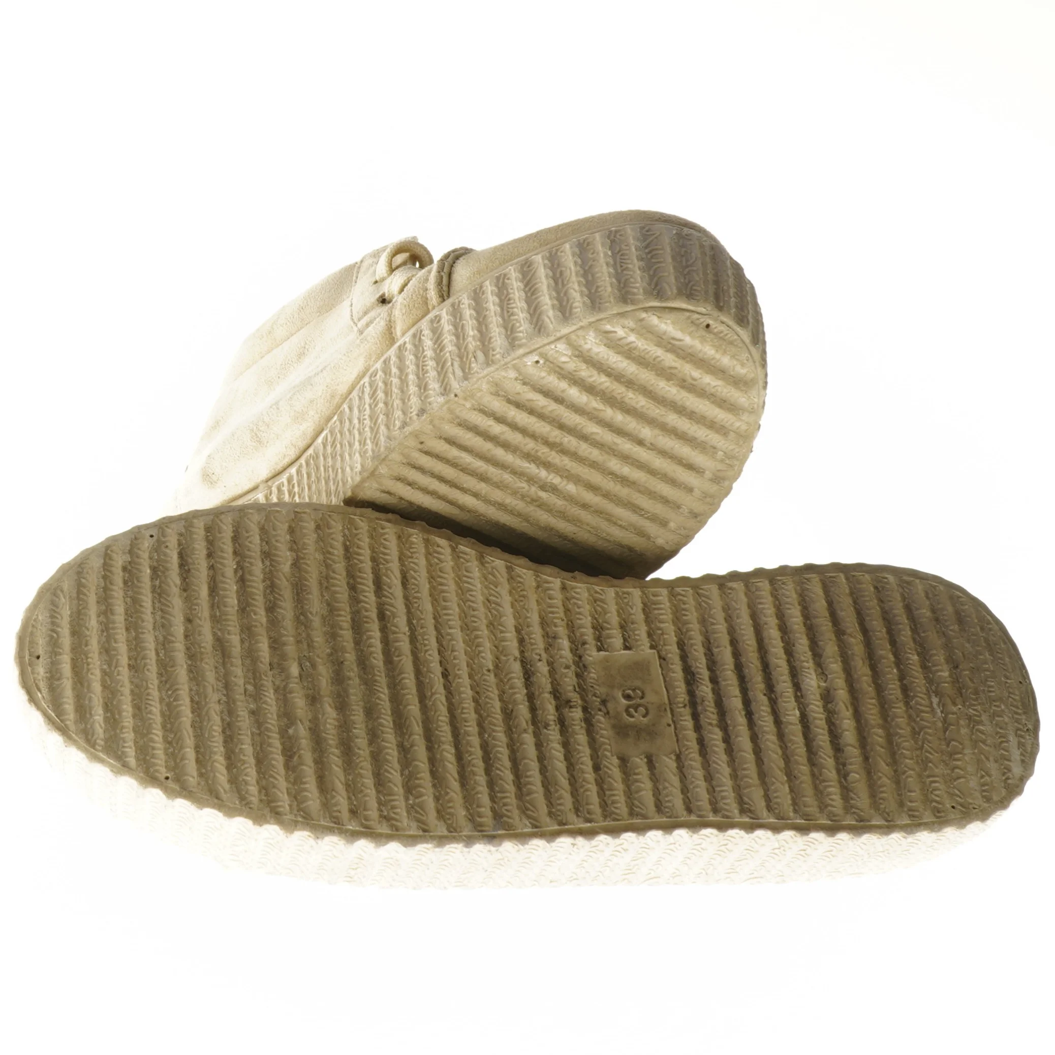 Beige høje sneakers i størrelse 39 (str. 39 )