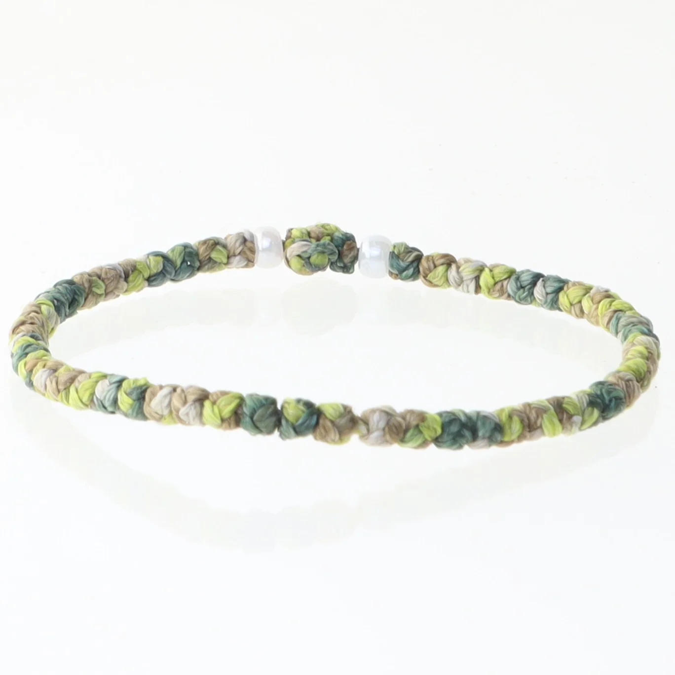 Flettet armbånd (str. Ø 6,5 cm)