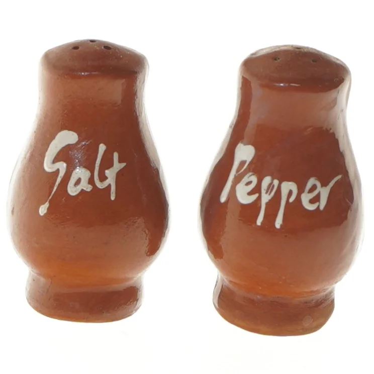 Salt- og peberbøsser (str. 9 cm)