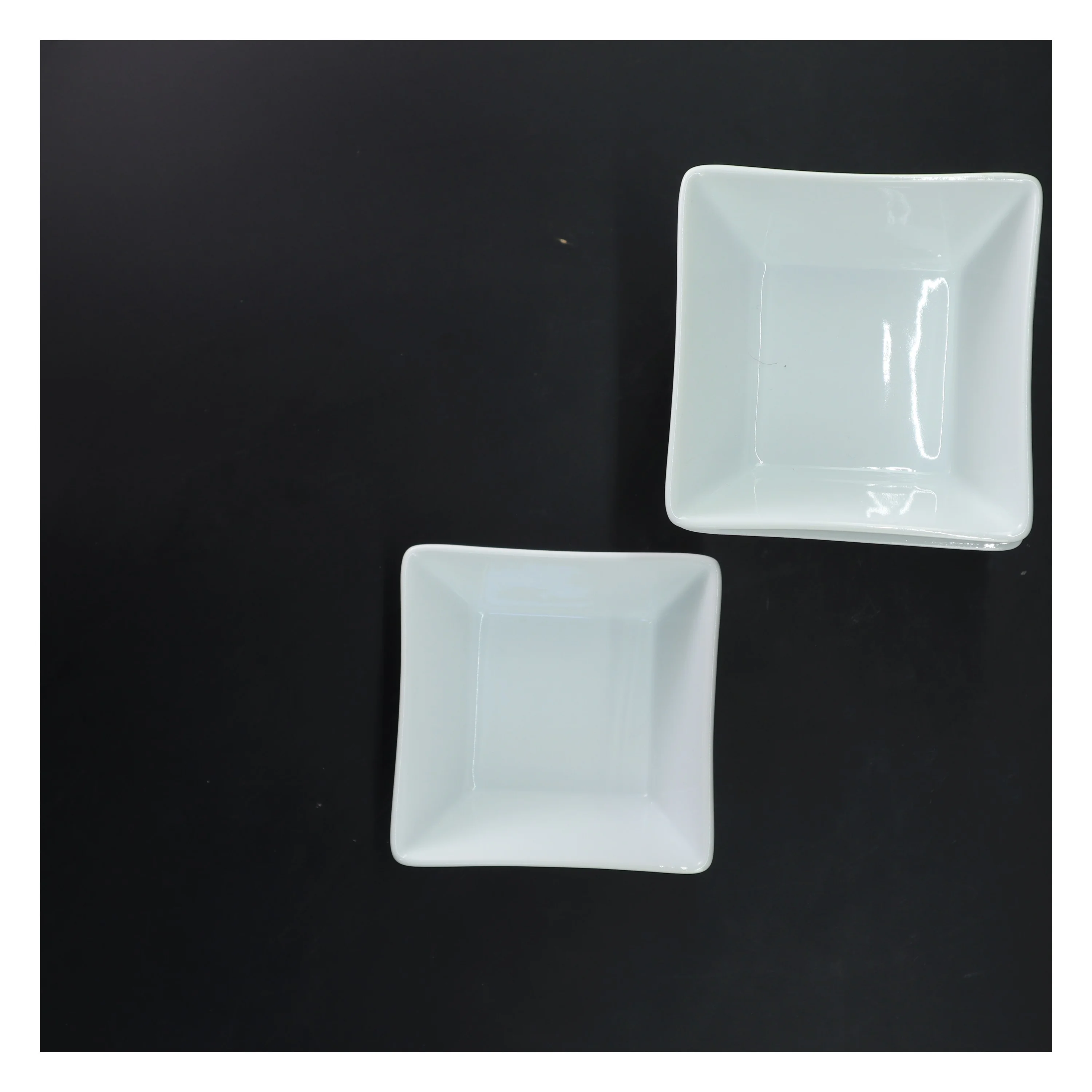 Sæt med 6 hvide porcelænsskåle fra aida (str. 6 stk 12x12 cm)