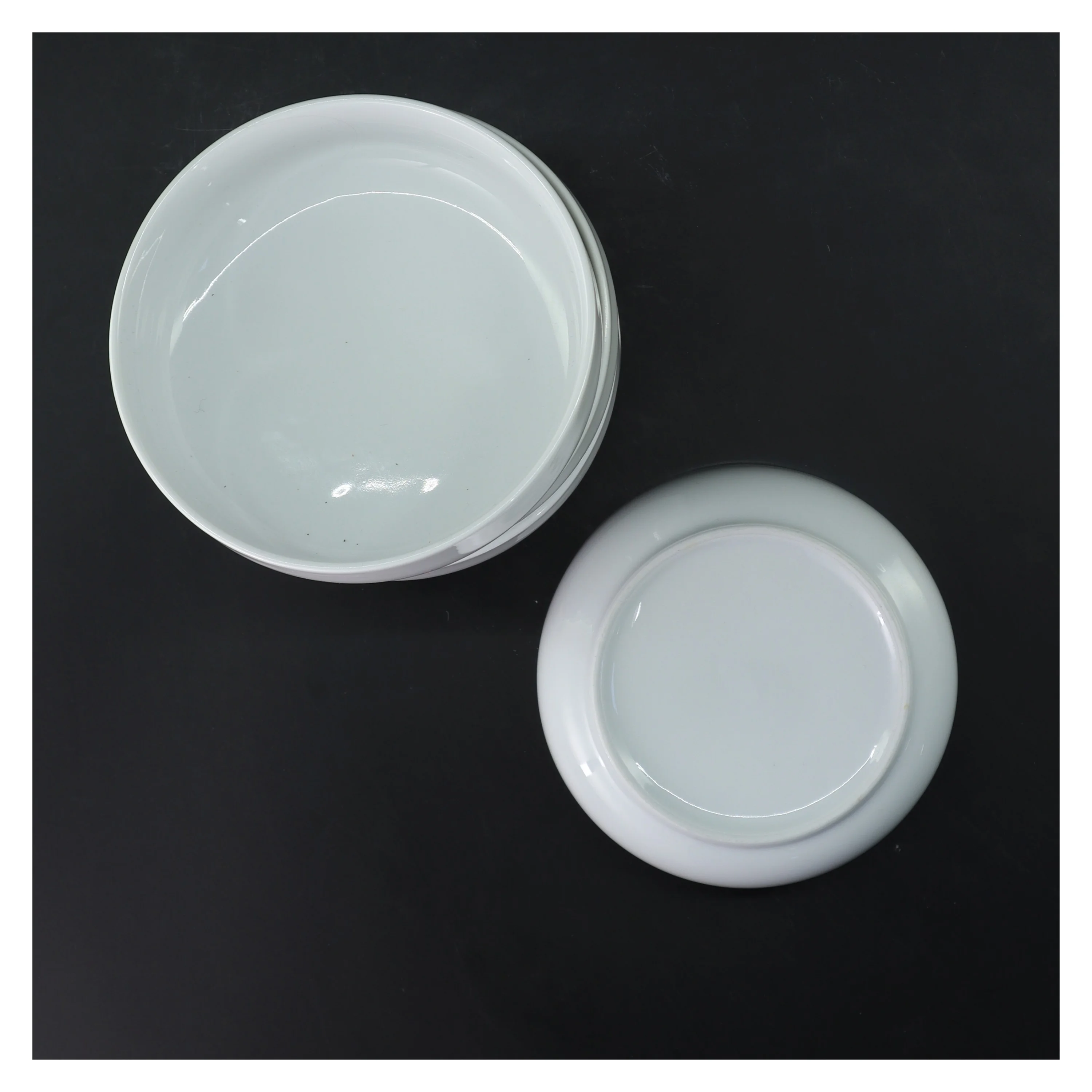 Hvide skåle, 5 stk Ø 13 cm (str. 5 stk Ø 13 cm)