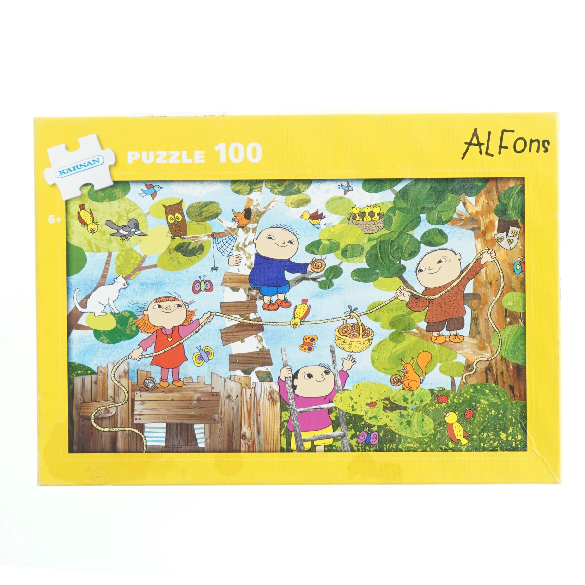 Puslespil Alfons, 100 brikker fra Kärnan