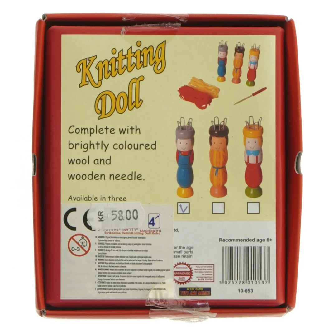 Strikke dukke sæt fra Retro Range (str. 6 plus)