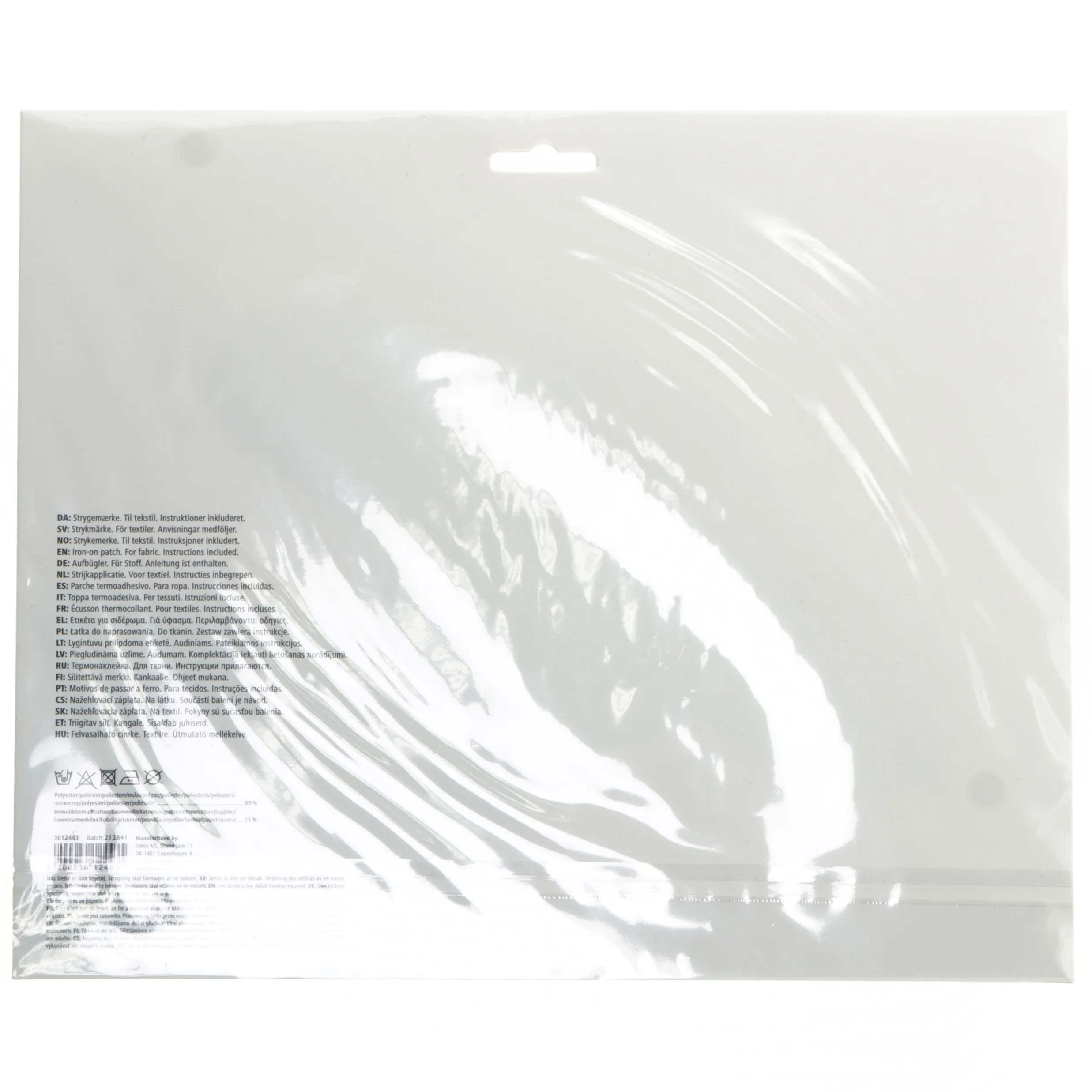 Strygemærke med planet motiv fra Flying Tiger