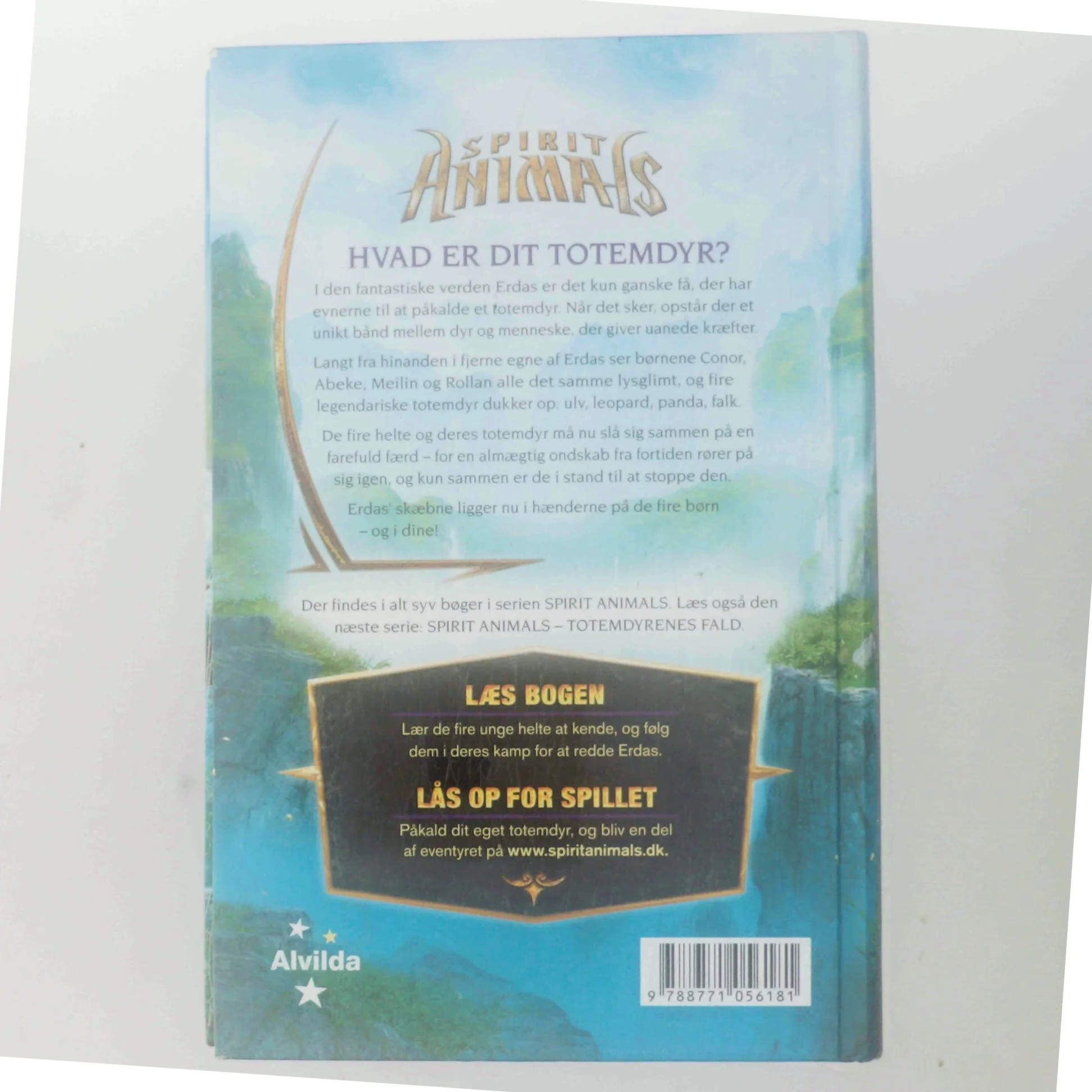 Spirit animals - påkaldelsen af Brandon Mull (Bog)