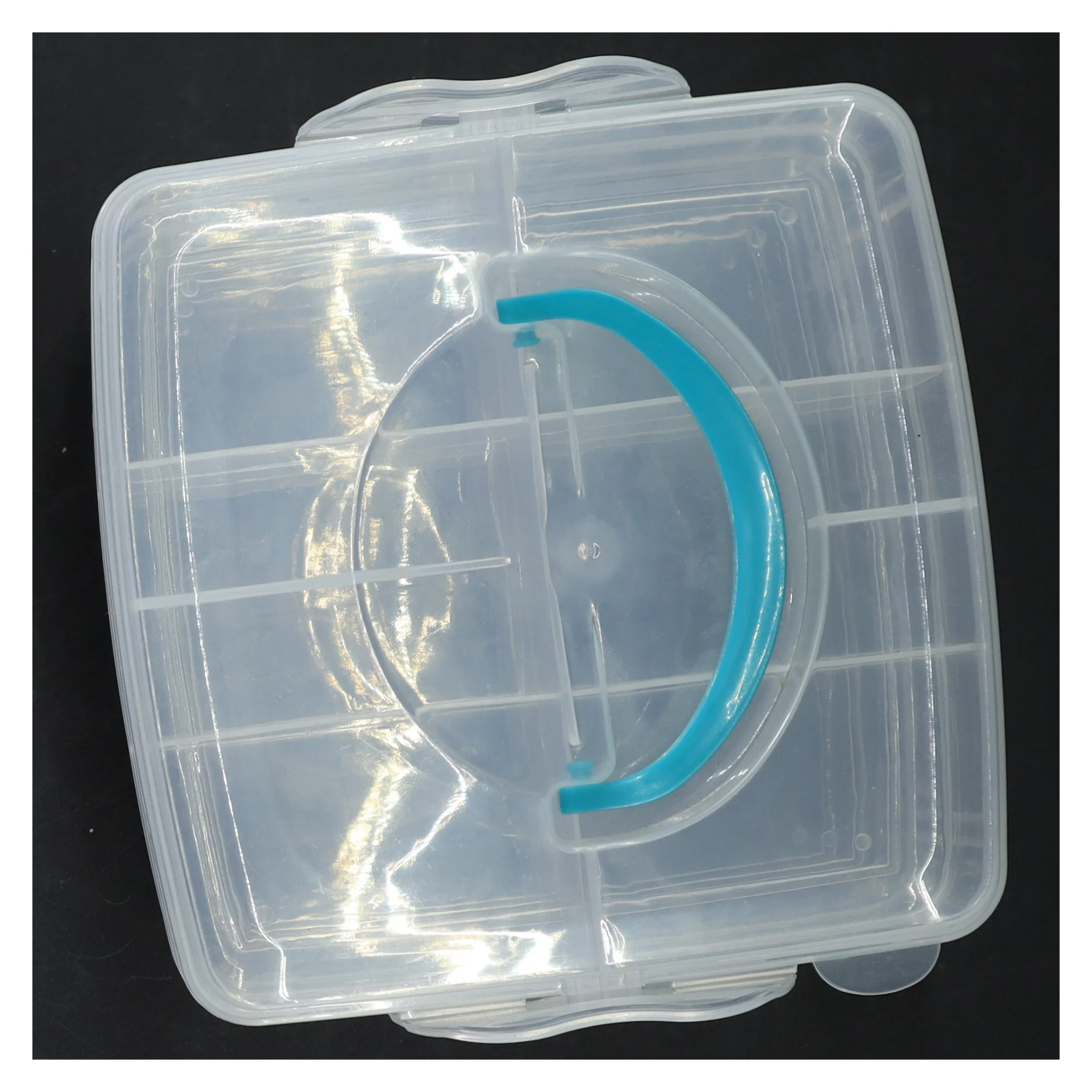 Stabelbare opbevaringskasser (str. 15 x 13 cm)