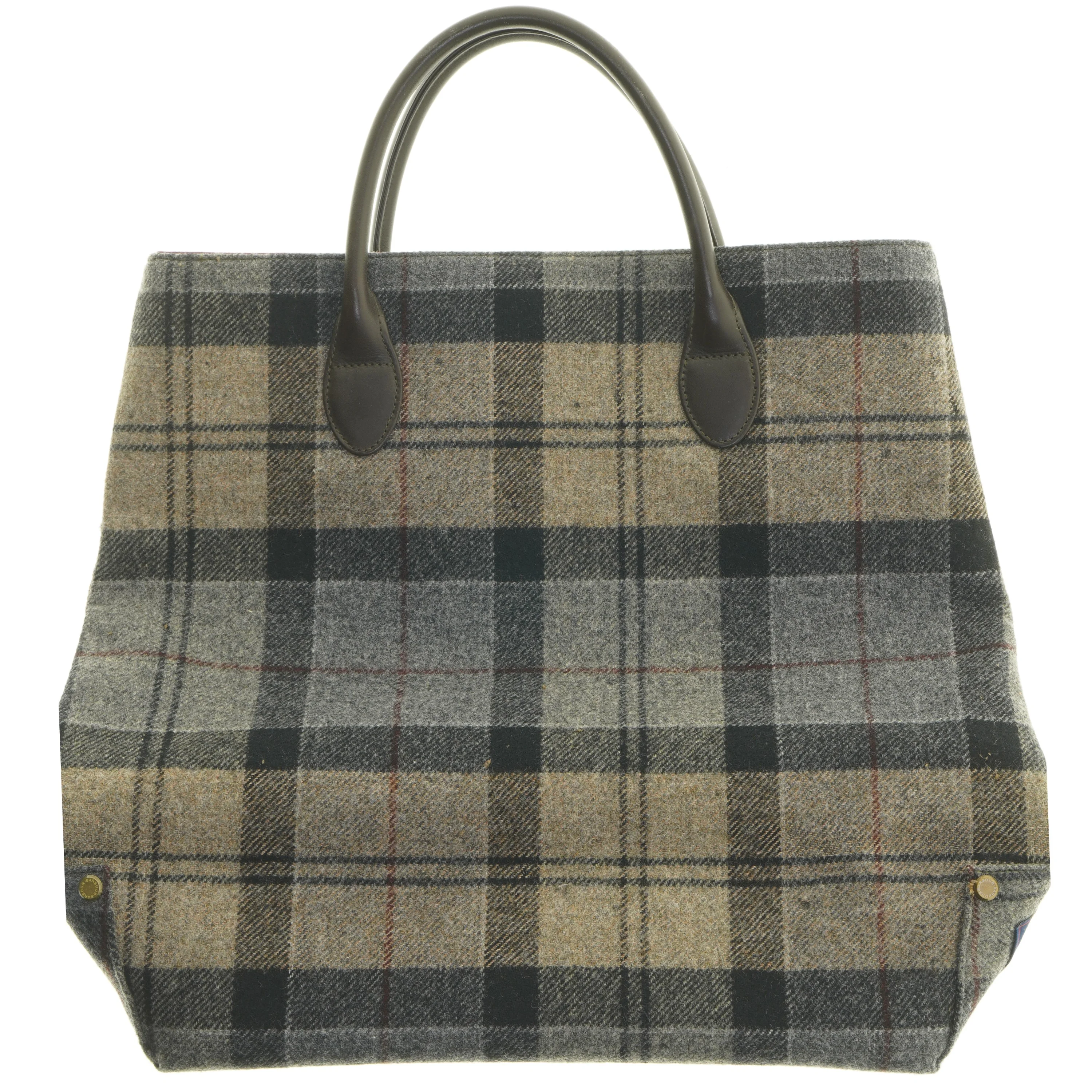 Ternet håndtaske fra Barbour (str. 48x42 cm)