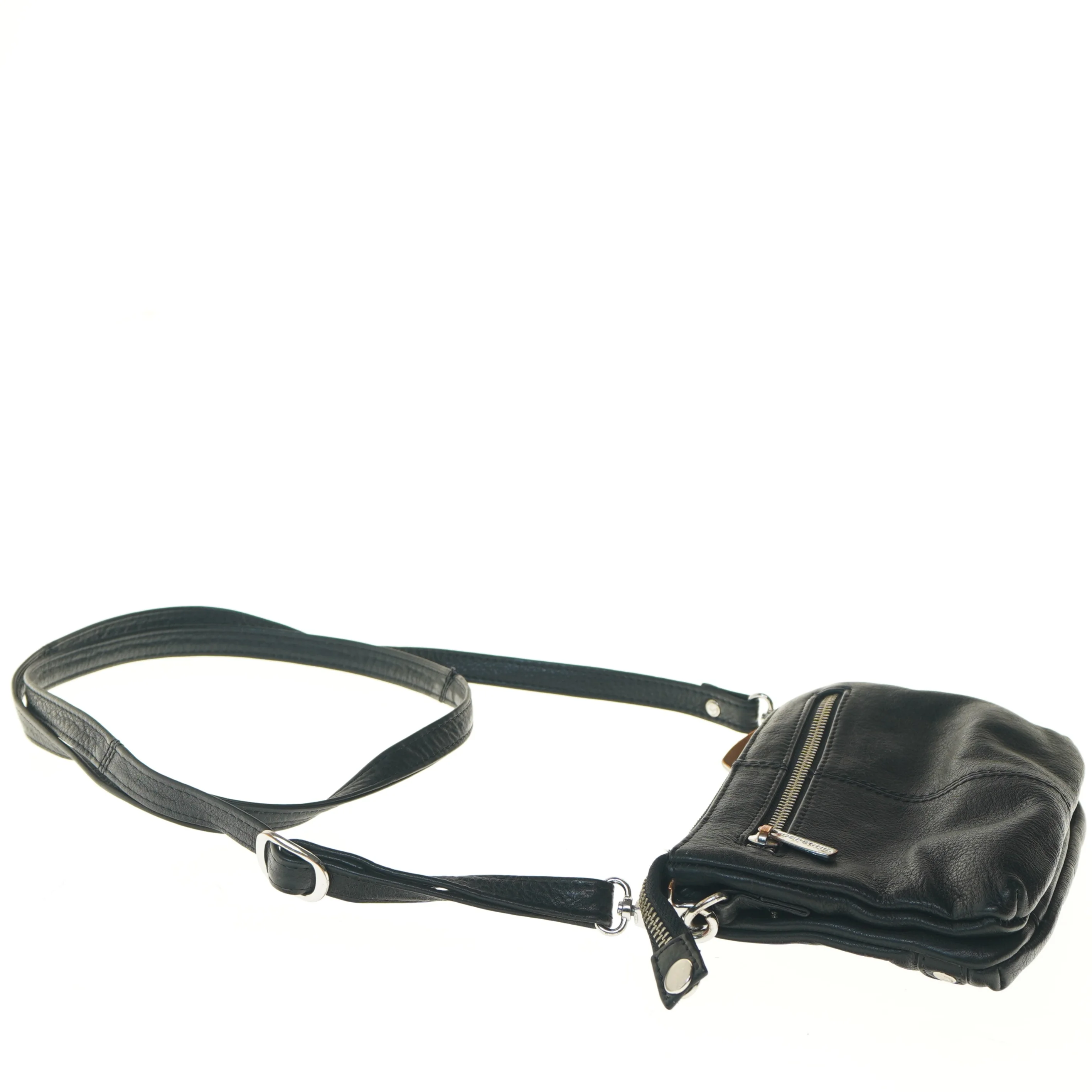 Lille sort skuldertaske fra Depeche (str. 19x14 cm)