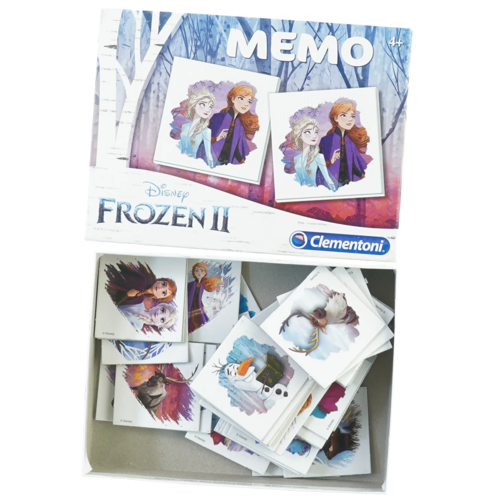 Memo, FROZEN II fra Clementoni (str. 20 x 15 cm)