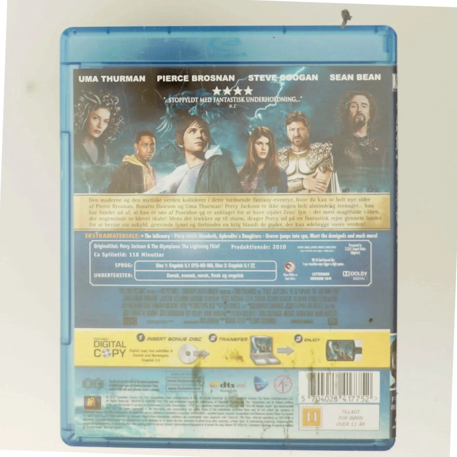 Combopack (Blu-ray+dvd) <span class="label label-blank pull-right" style="margin-right: 3px;">With Dvd edition</span> med Uma Thurman (DVD)