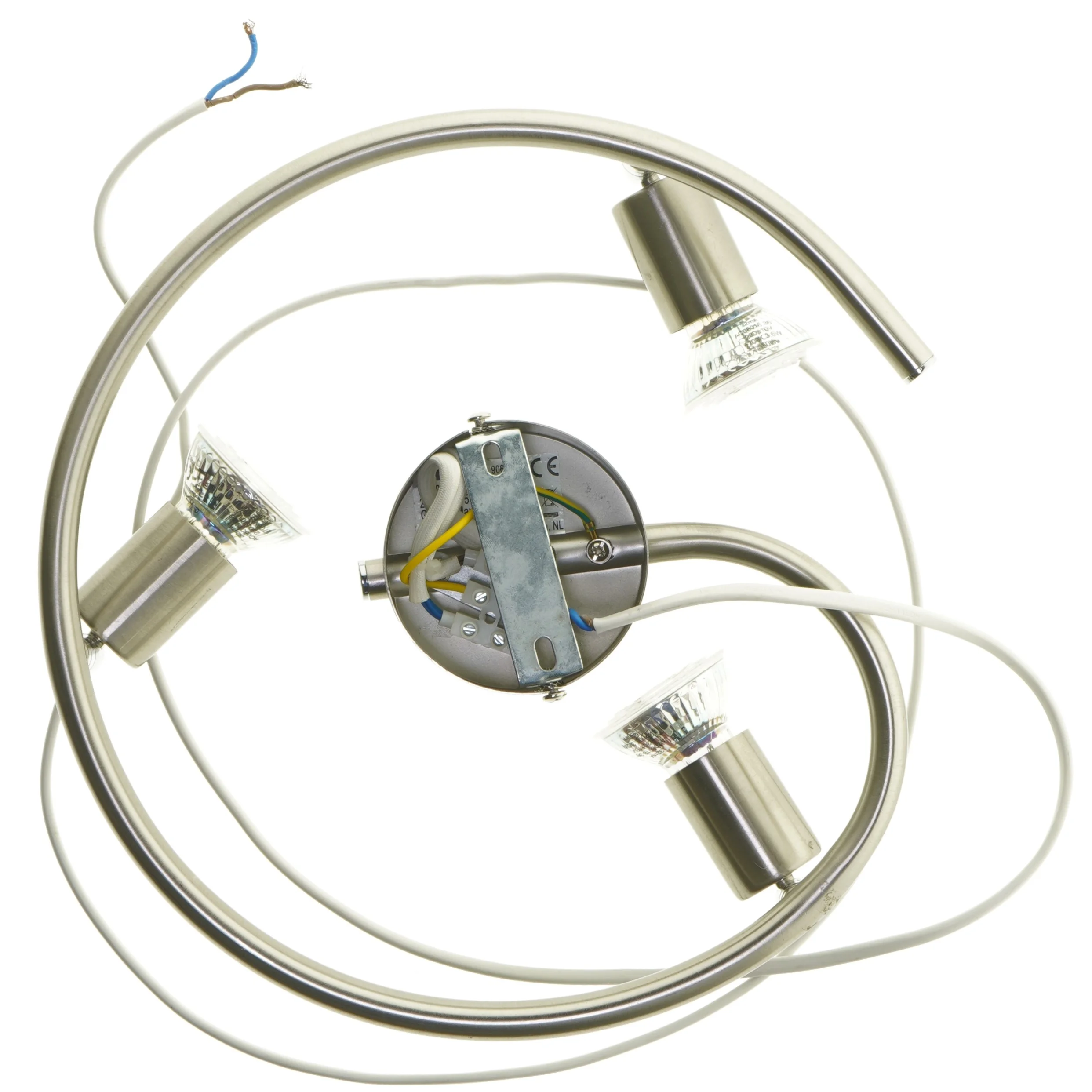 Taklampe med tre spotlys fra Philips (str. Ø. 28 cm)