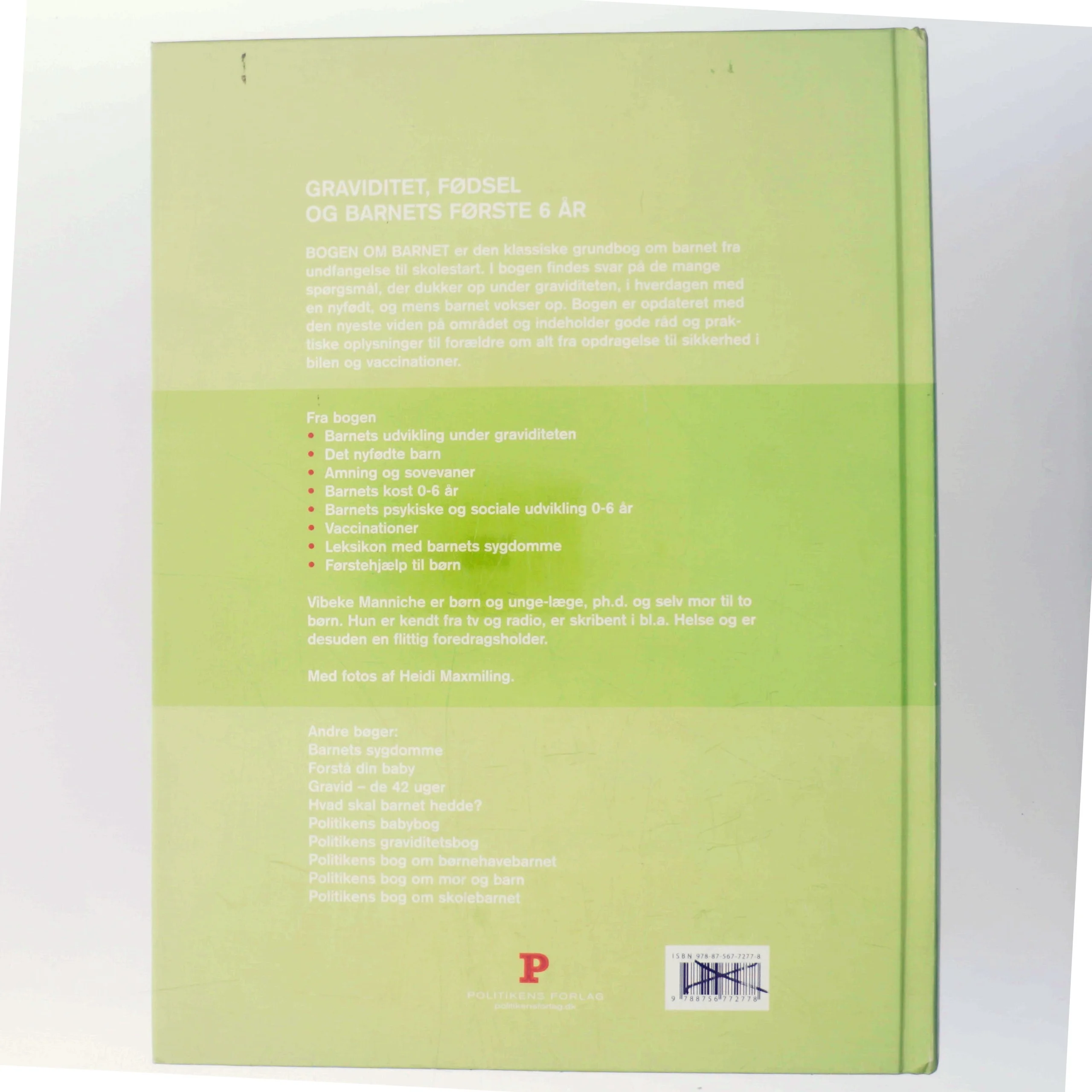 Bogen om barnet af Vibeke Manniche (Bog)