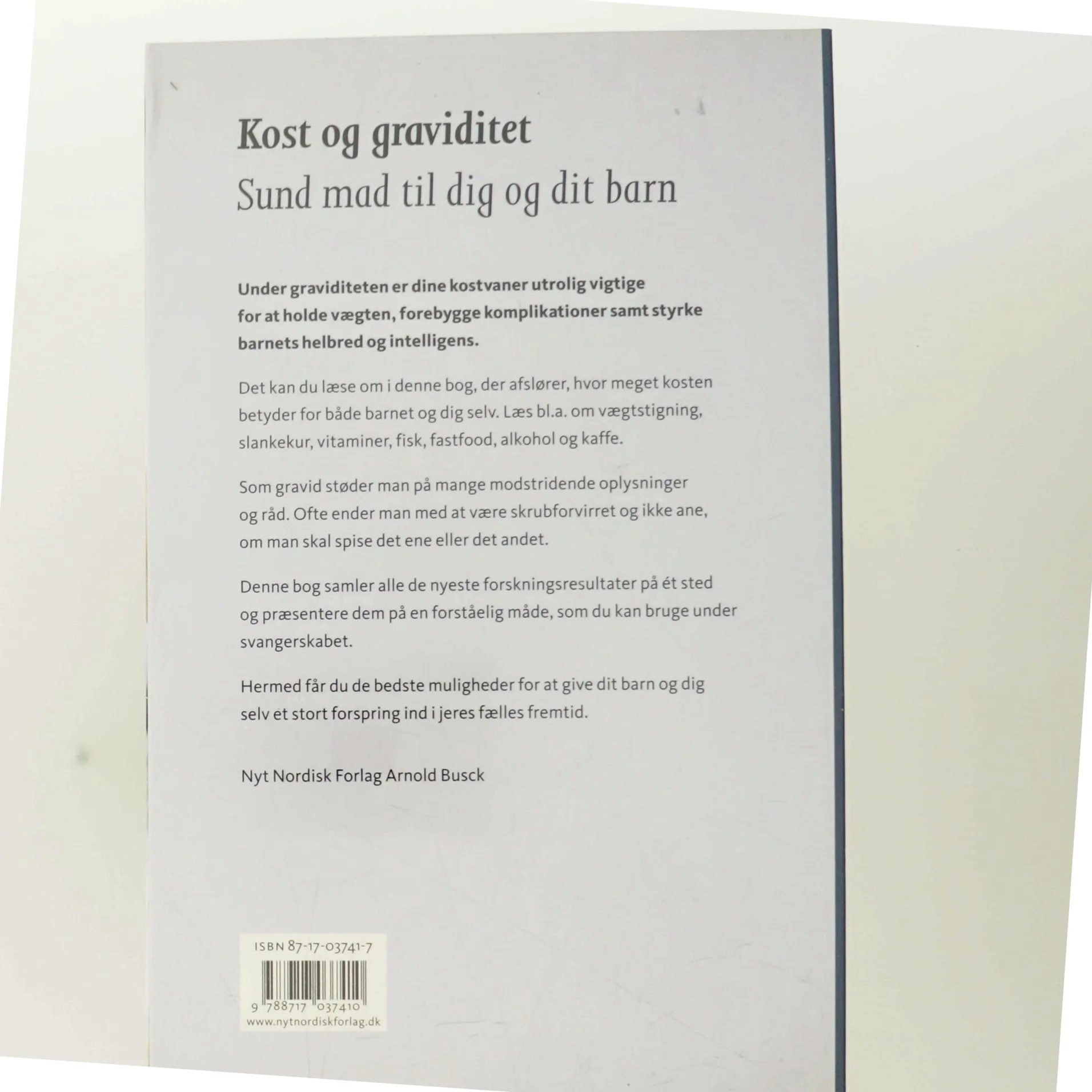 Kost & graviditet af Jerk W. Langer (Bog)