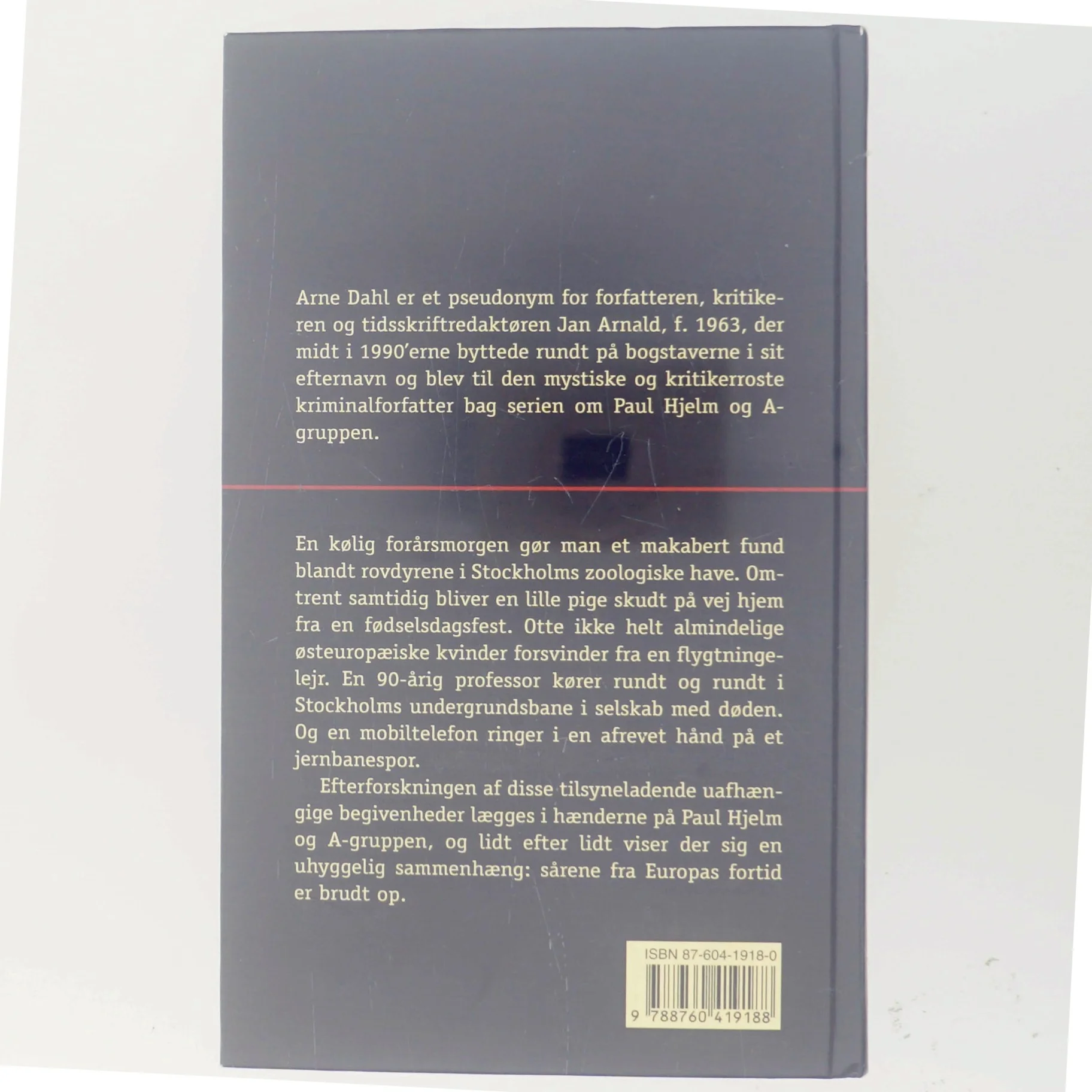 Europa Blues af Arne Dahl (Bog)