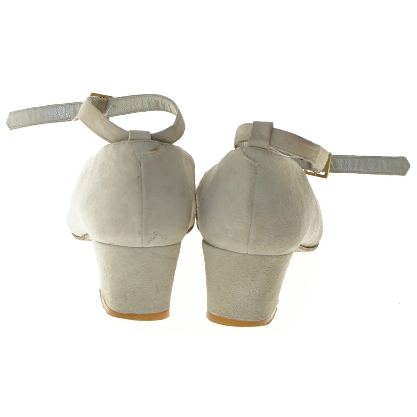 Grå damesko med rem fra ONO (str. 38,5 )