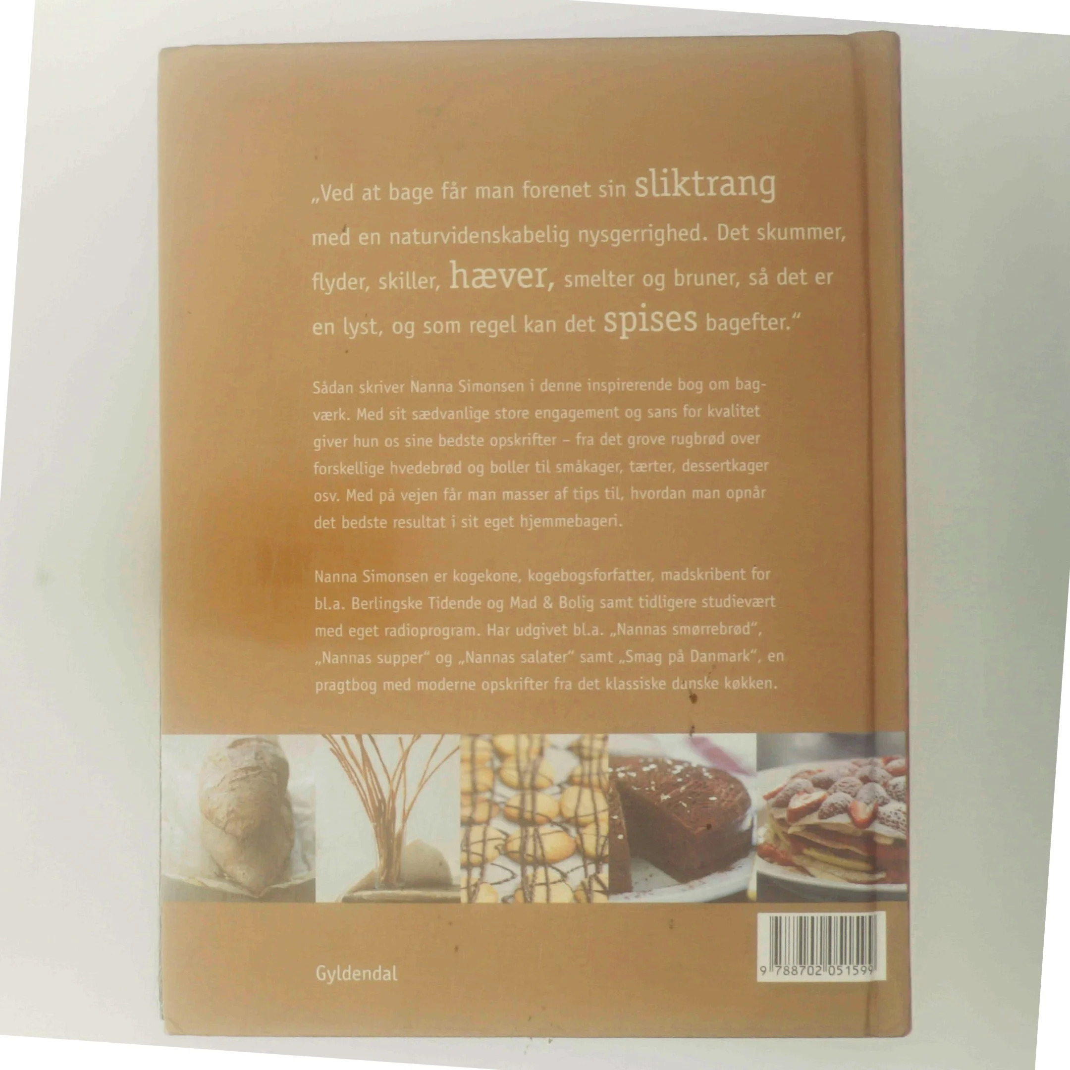 Nannas brød & kager af Nanna Simonsen (f. 1956) (Bog)