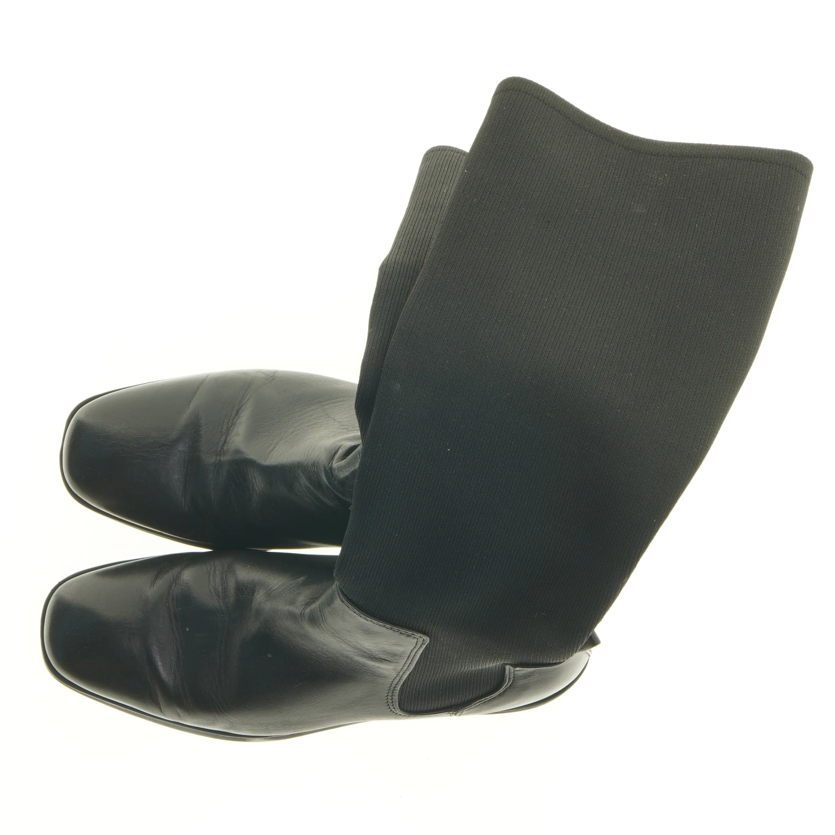 Sorte læderstøvler fra Unisa (str. 37)