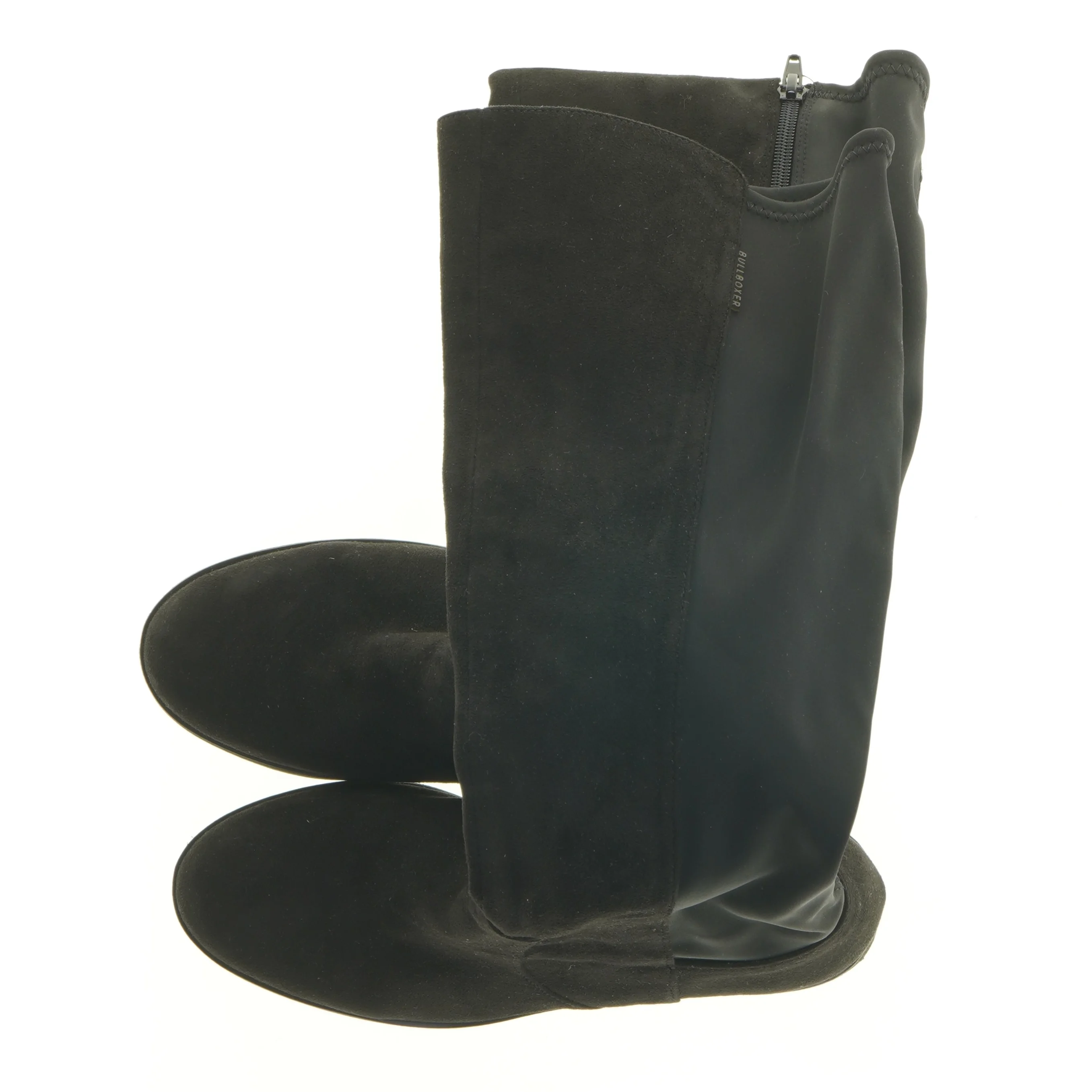 Sorte knæhøje støvler (str. 37)