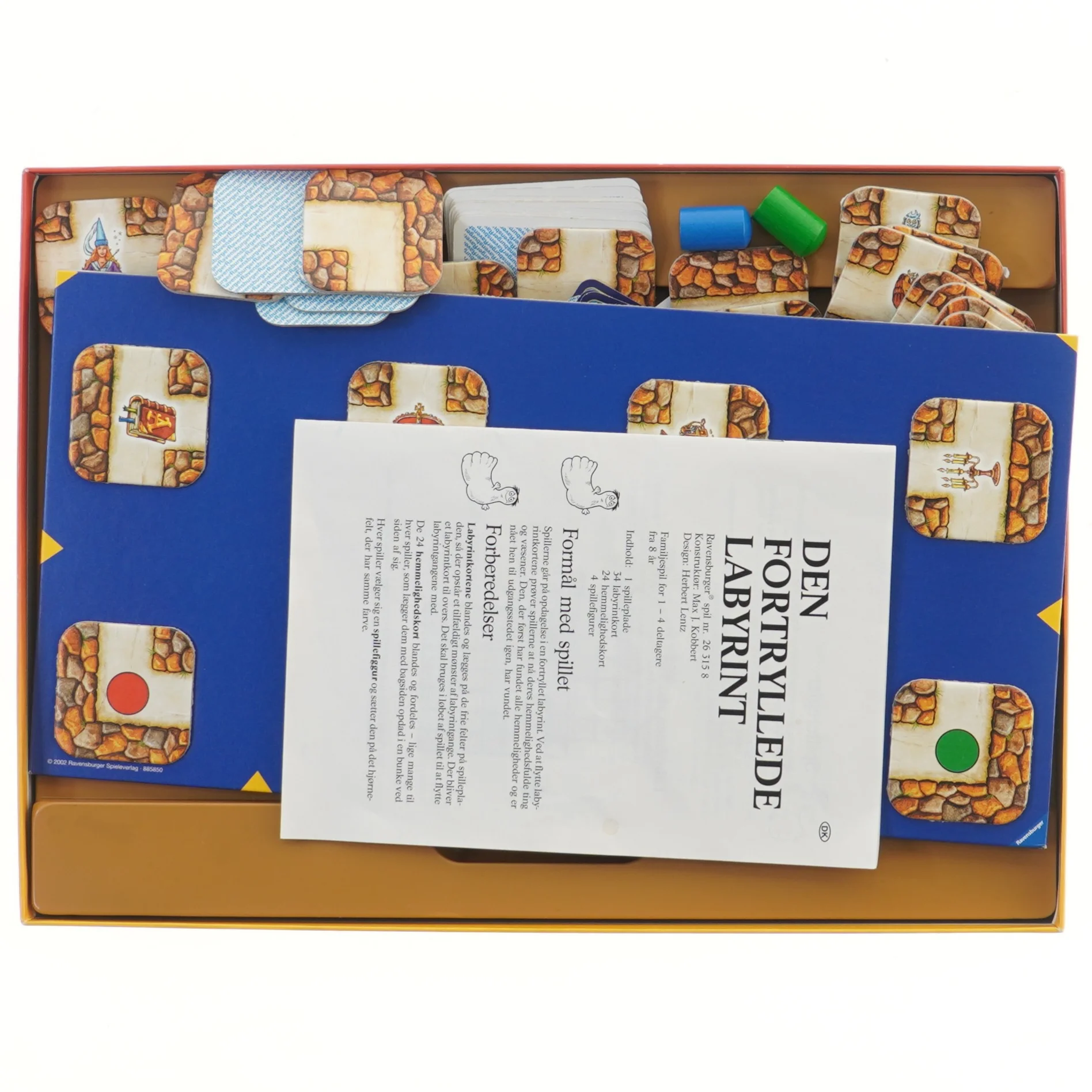 Labyrint brætspil fra Ravensburger (str. 37,5x27 cm)