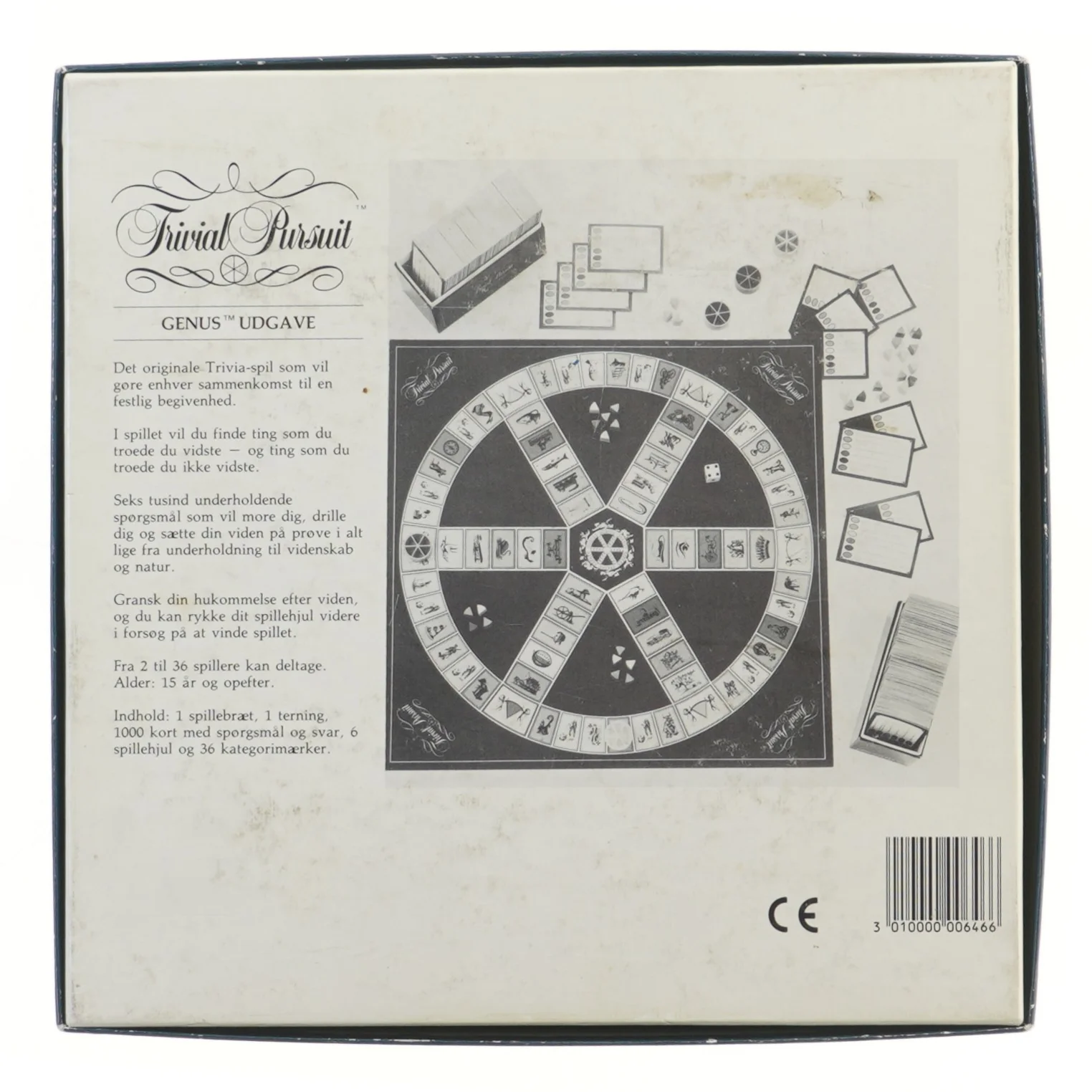 Trivial Pursuit Genus udgave (str. 27x27 cm)