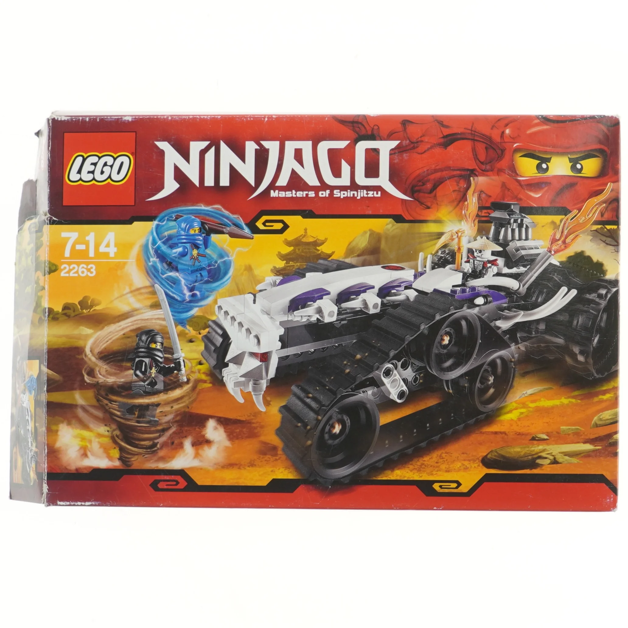 LEGO Ninjago sæt 2263 fra Lego (str. 38x26 cm)