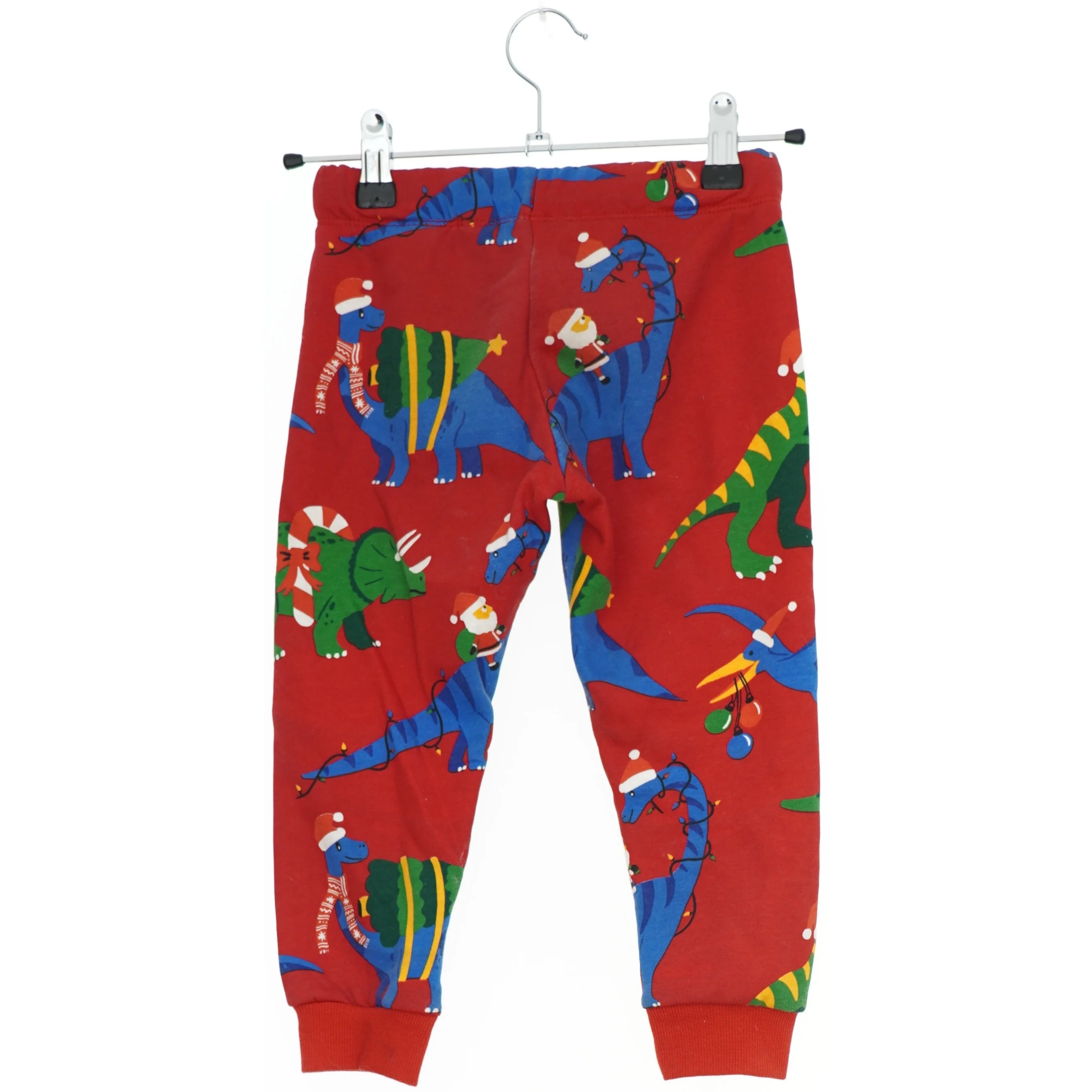 Børnebukser med dinosaurusprint fra H&M (str. 98)