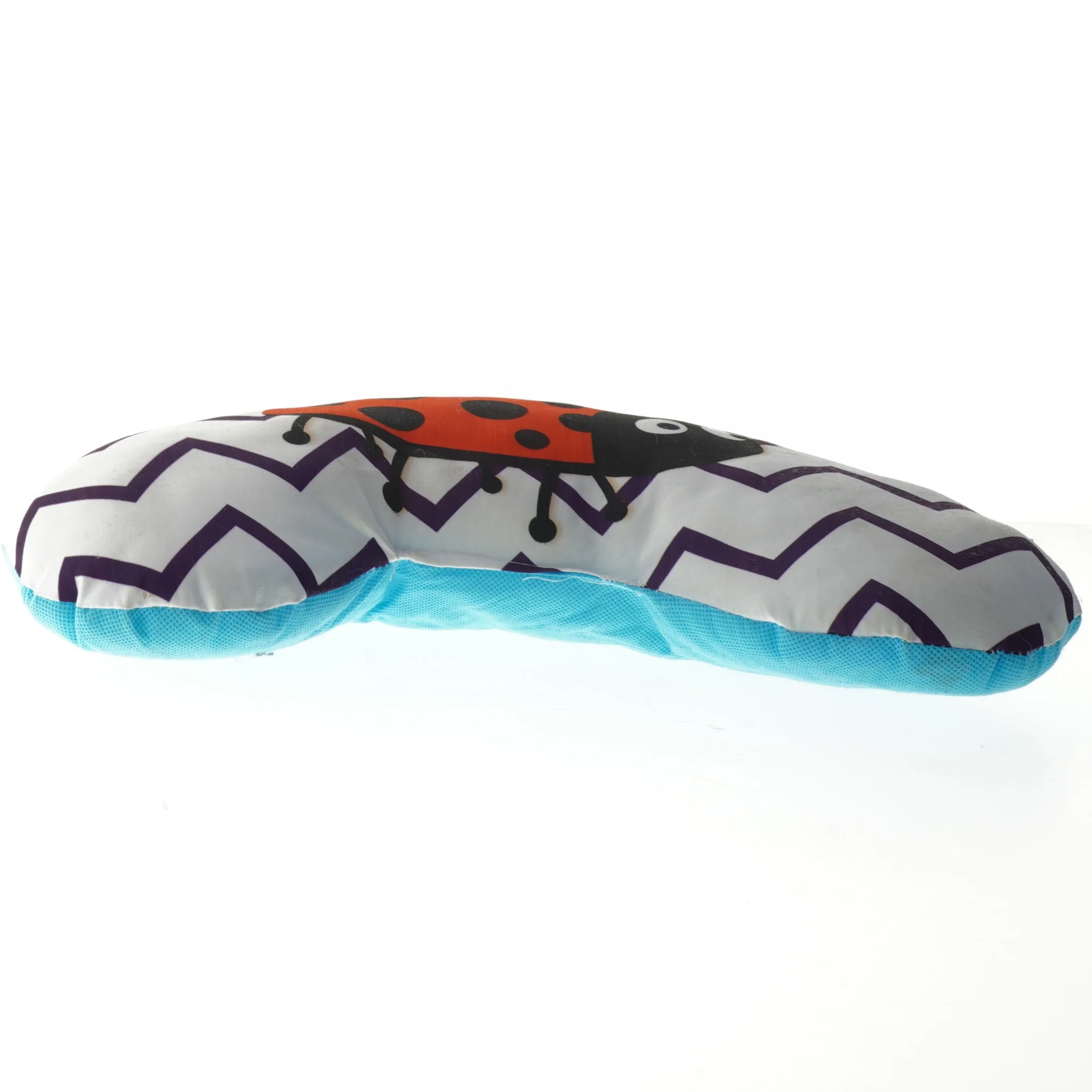 Nakkepude med mariehøne tema (str. 35 cm)