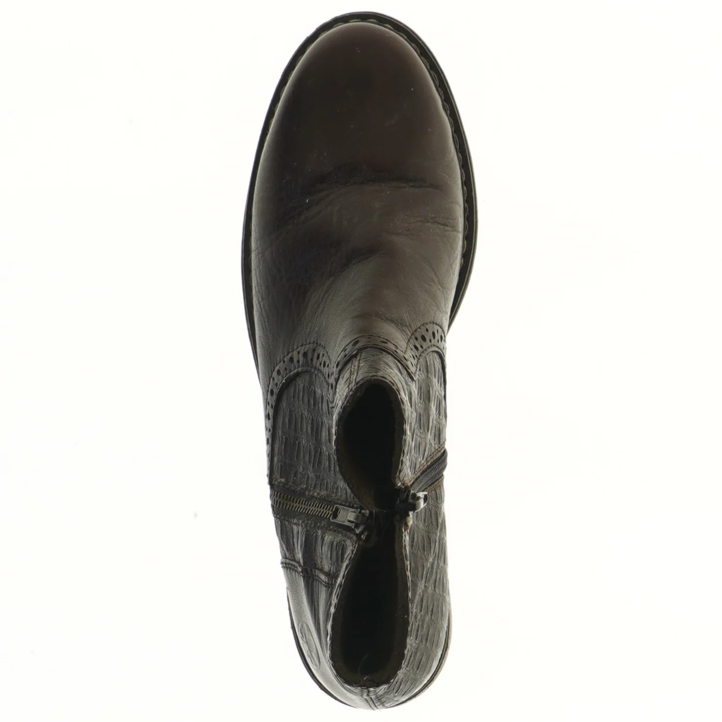 Læderstøvler størrelse 43 fra Rieker (str. 43 )