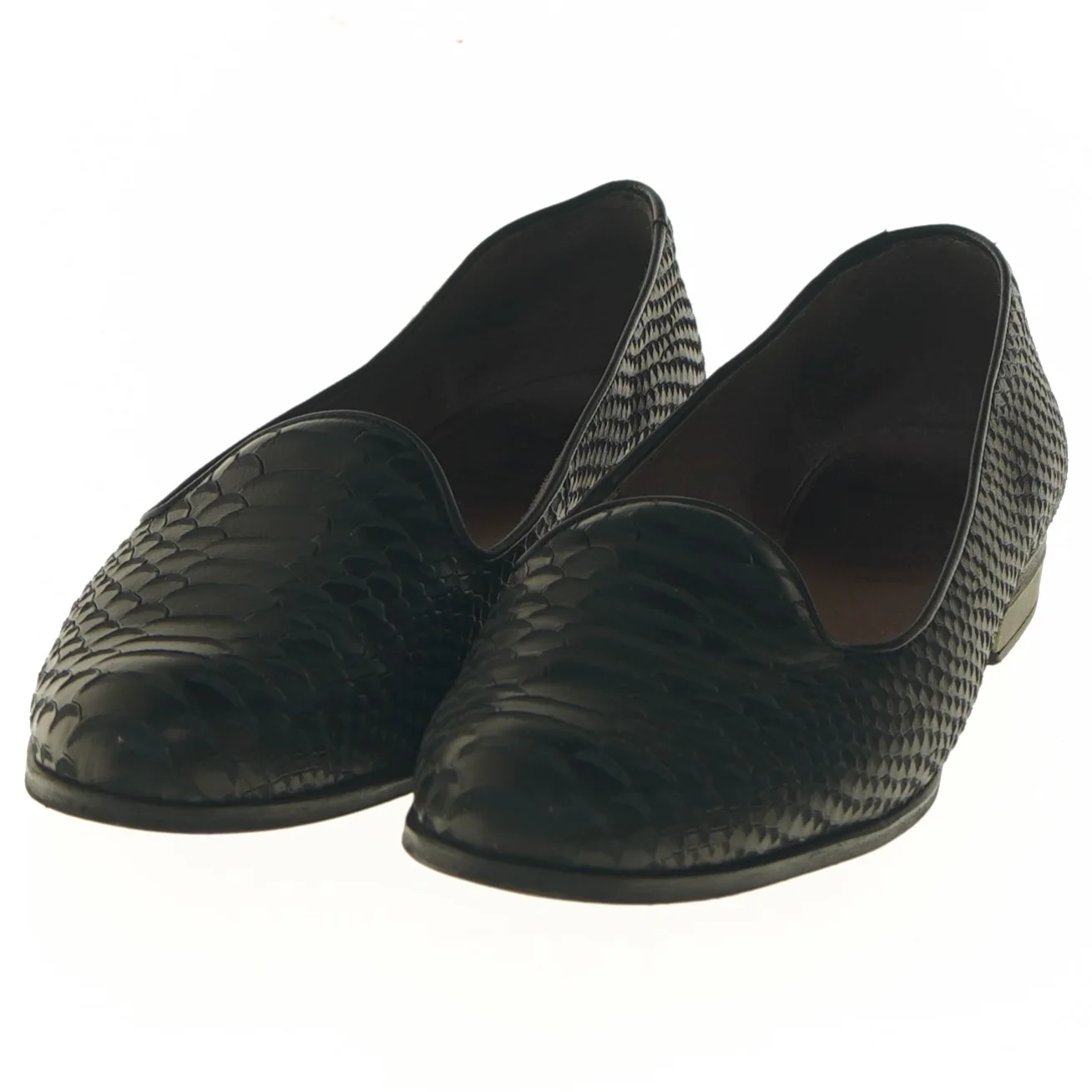 Sort slip-on sko str. 42 fra Wonders (str. 42 )