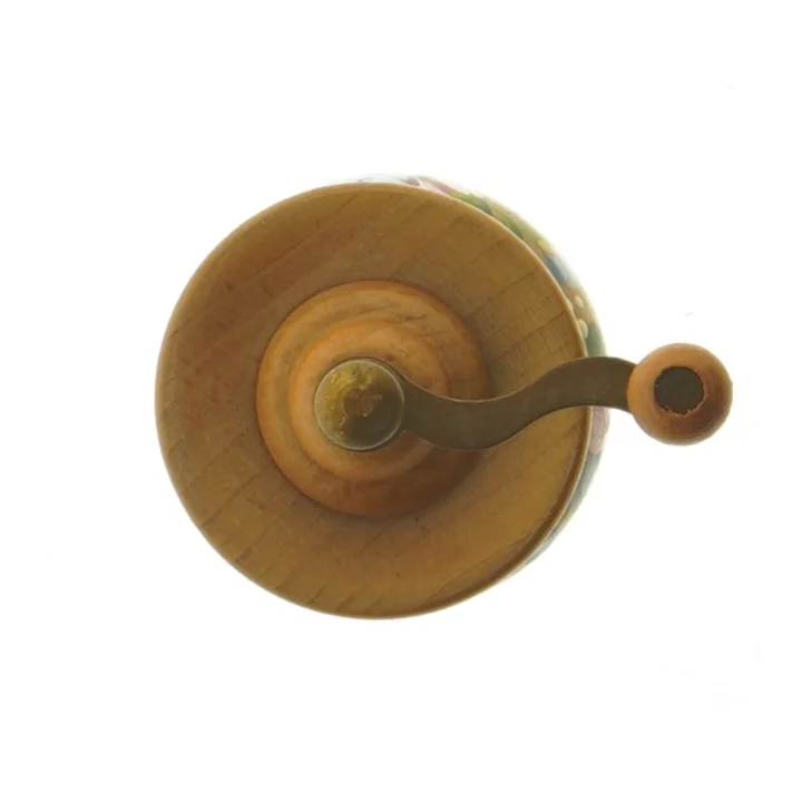 Håndmalet krydderikværn (str. 12 cm)