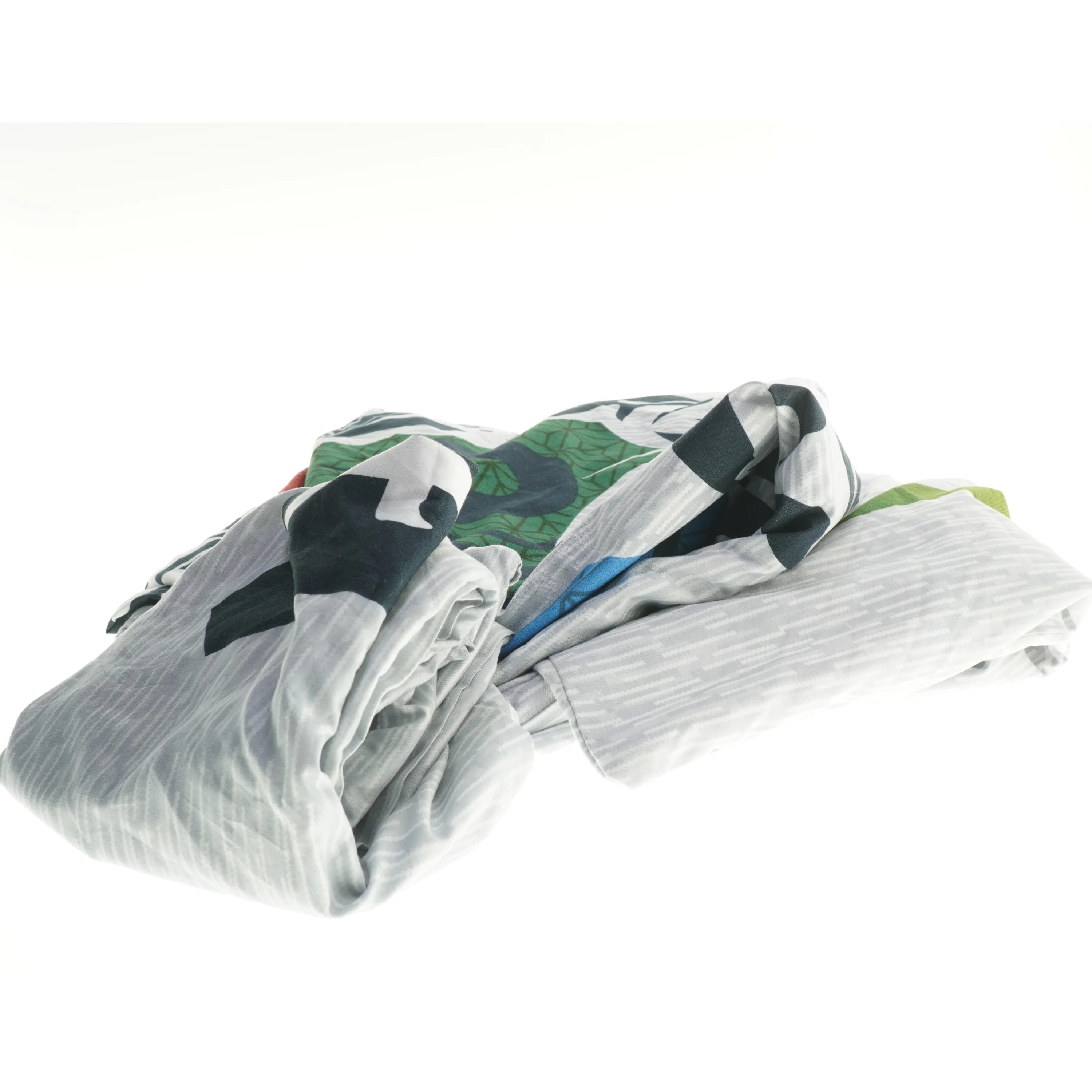 Dynebetræk og pudebetræk med mønster (str. 58x63 & 184x142 cm)