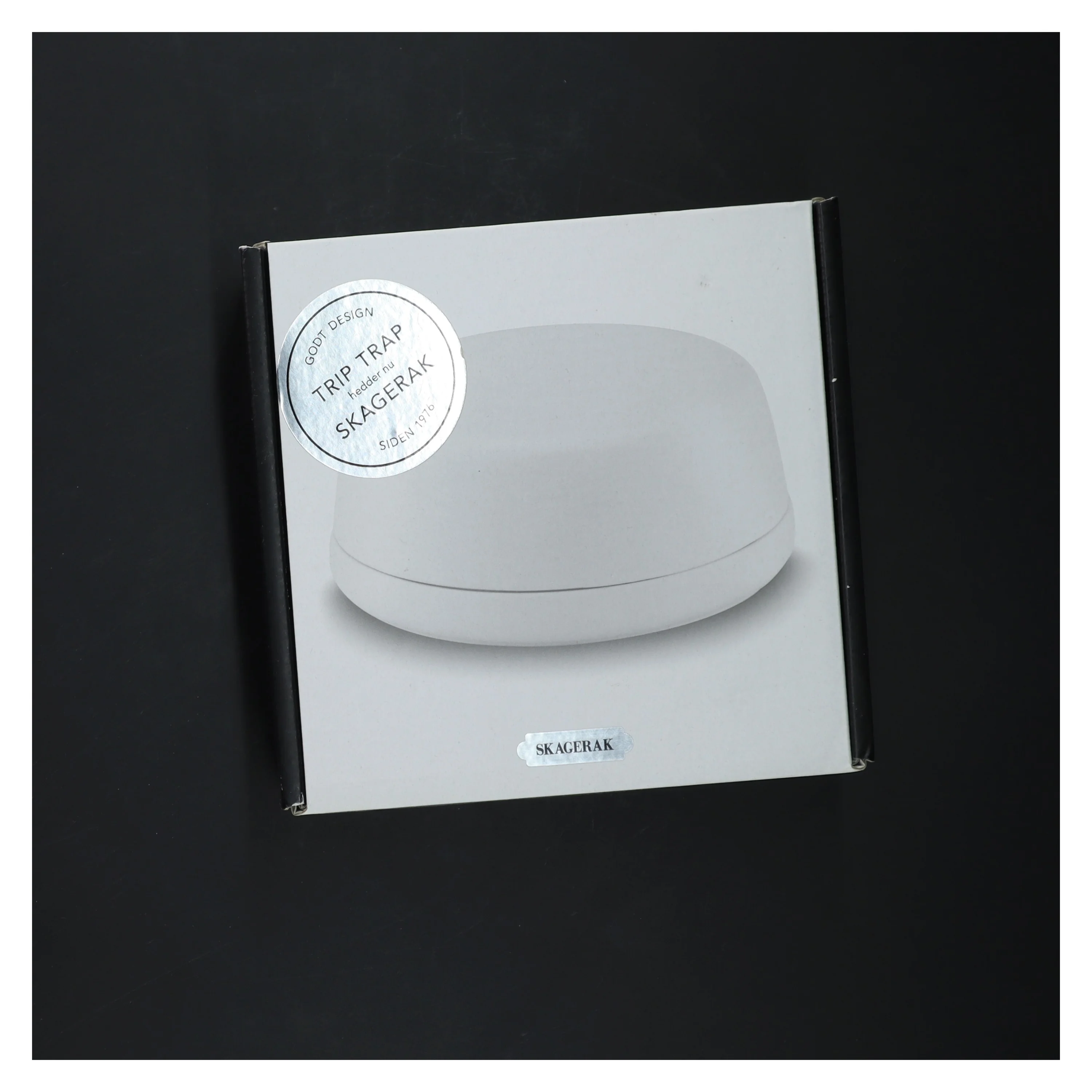 Porcelæns lågkrukke Ø 16 cm fra Skagerak (str. Ø 16 cm)