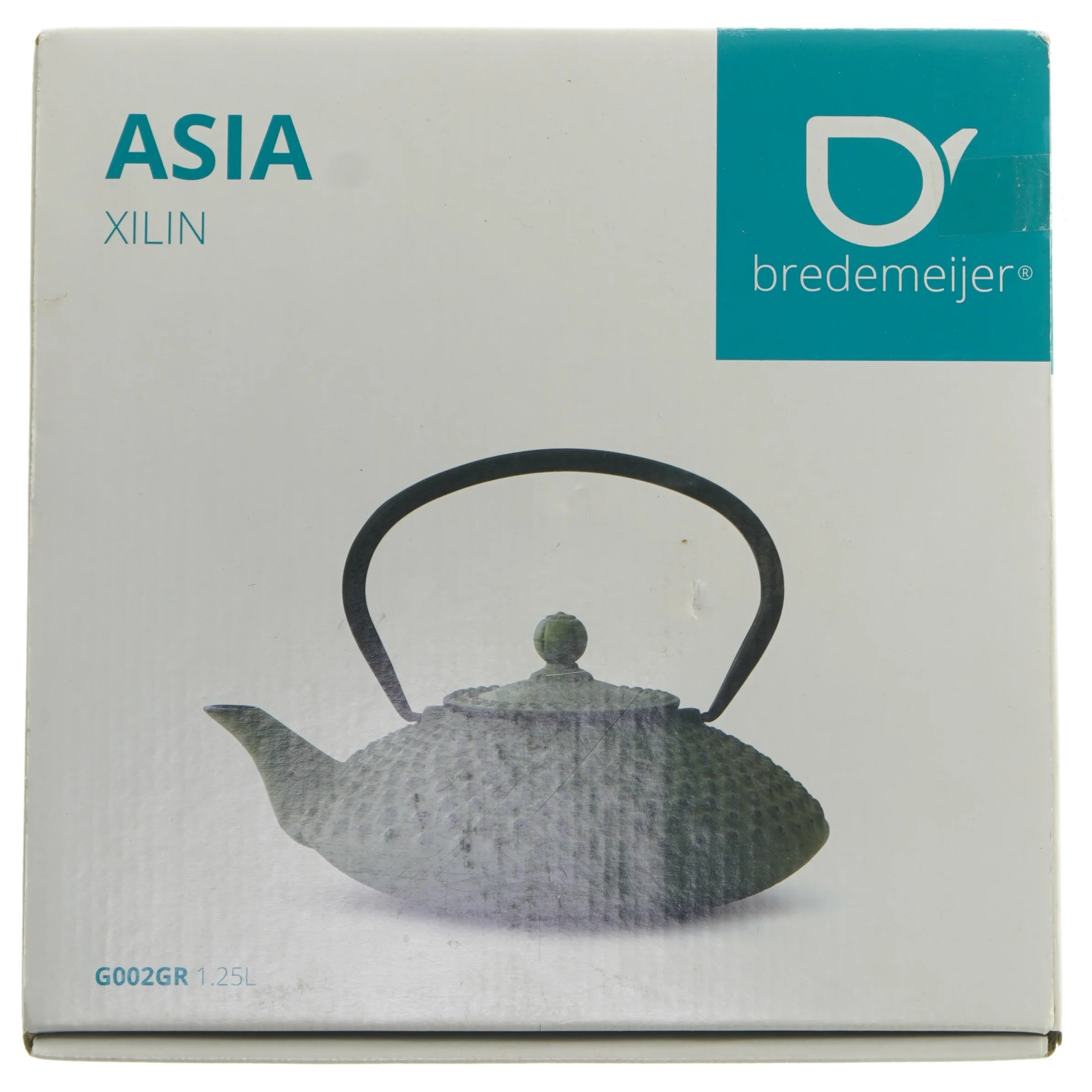 Grøn støbejernstekande fra Asia (str. 20 cm)