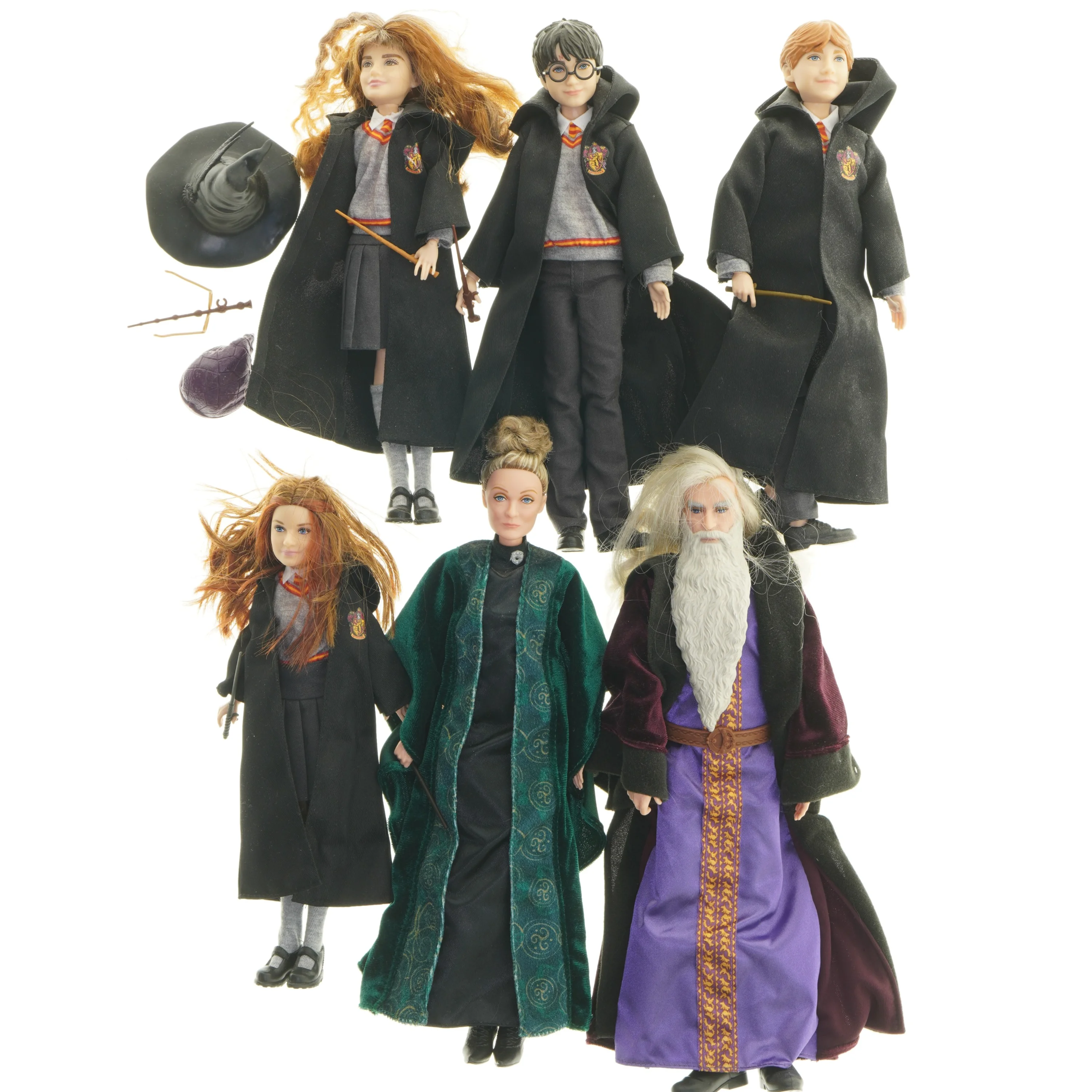Samling af dukker med Harry Potter tema fra Harry Potter (str. 25-31 cm)