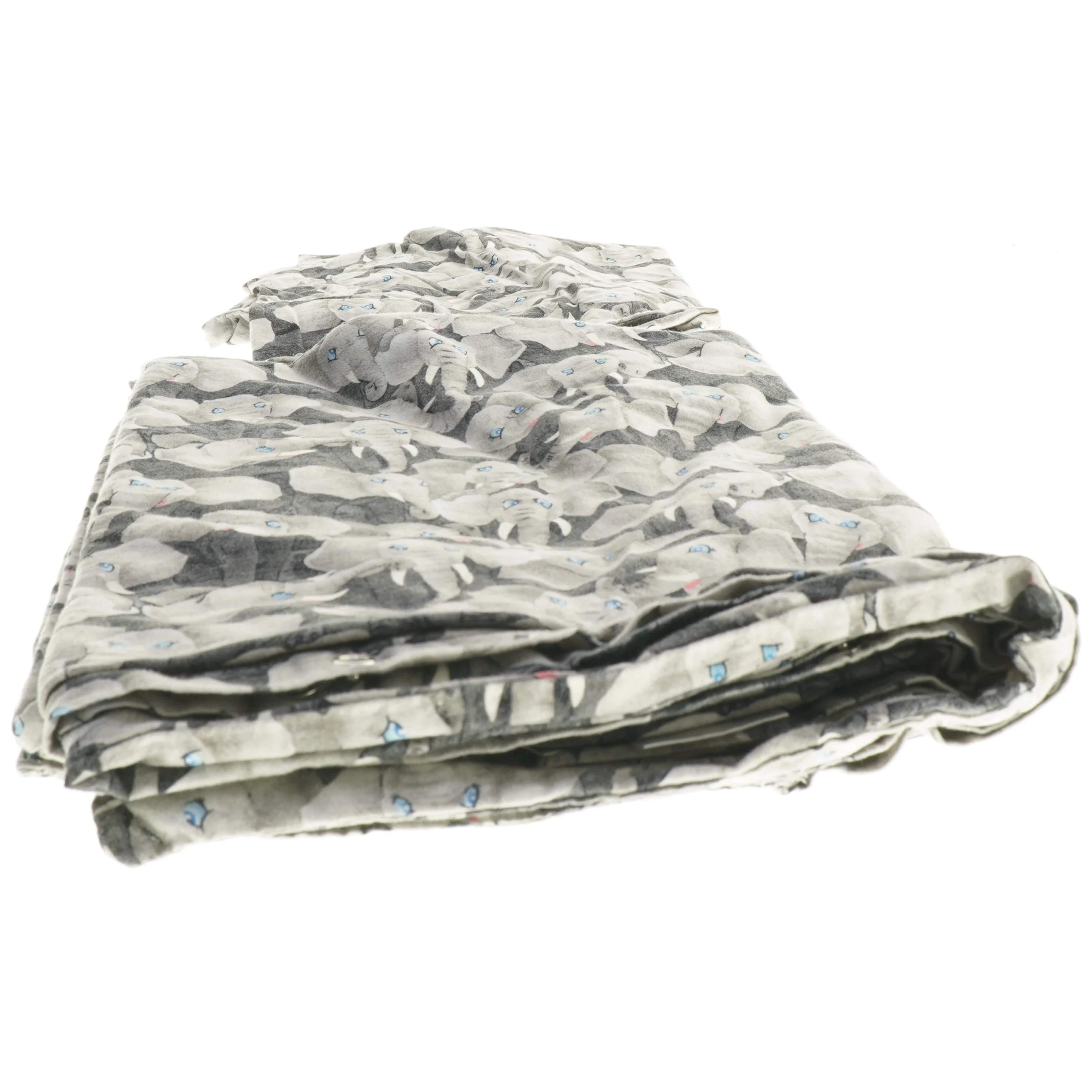 Børnetæppe med elefantmønster fra Zoo (str. 42,5x36,5 cm)