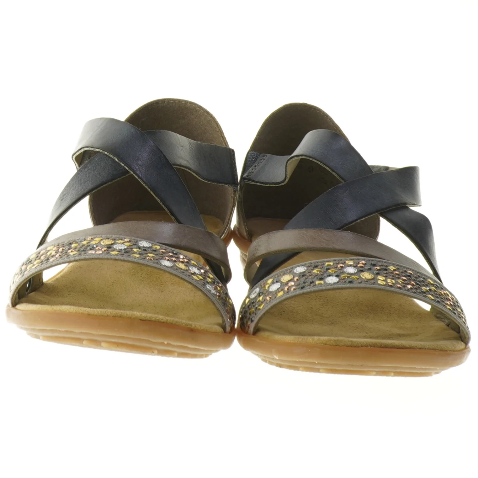 Helt nye Sandaler med stenpynt str. 41 fra Rieker (str. 41 )