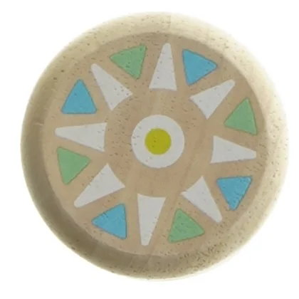 Trælegetøj med farvede kugler fra Djeco (str. 10 cm)