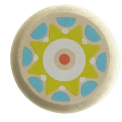 Trælegetøj med farvede kugler fra Djeco (str. 10 cm)