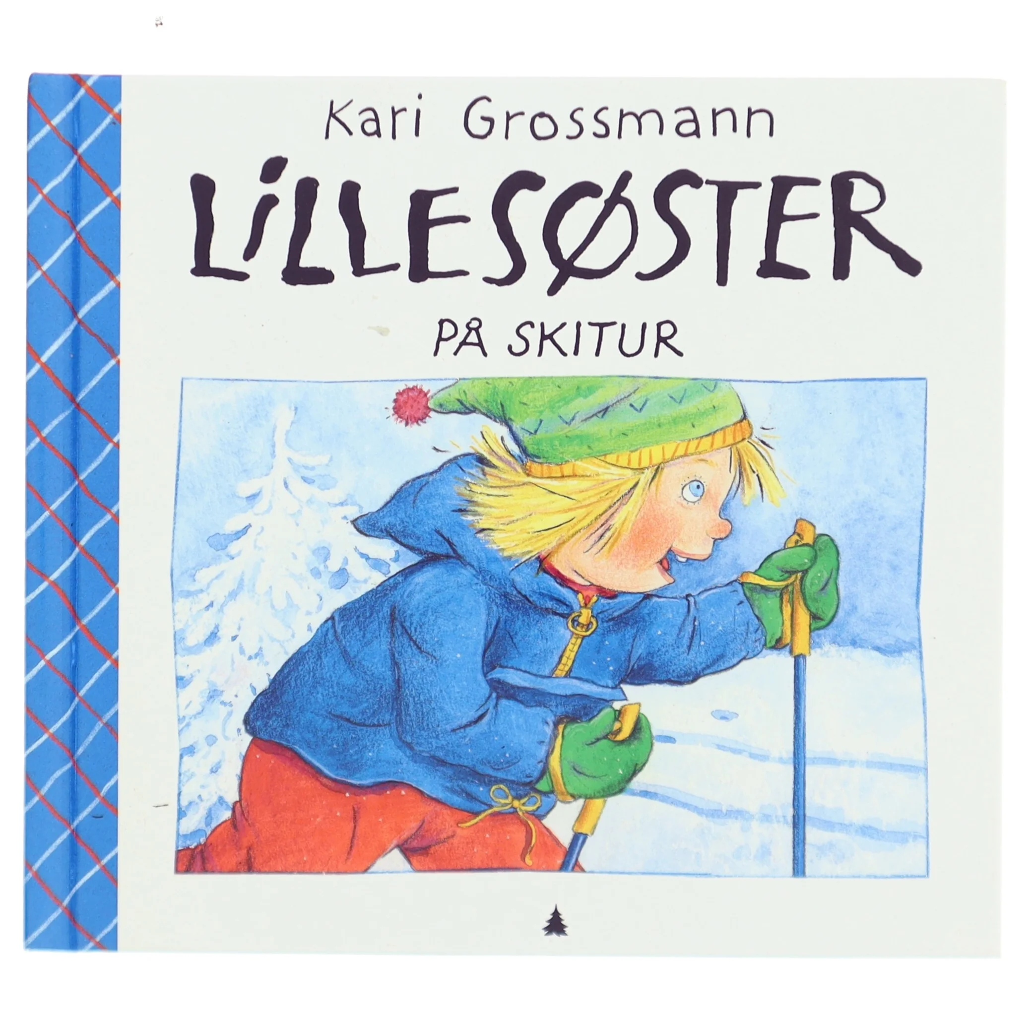 Børnebog 'Lillesøster på Skitur' fra Gyldendal