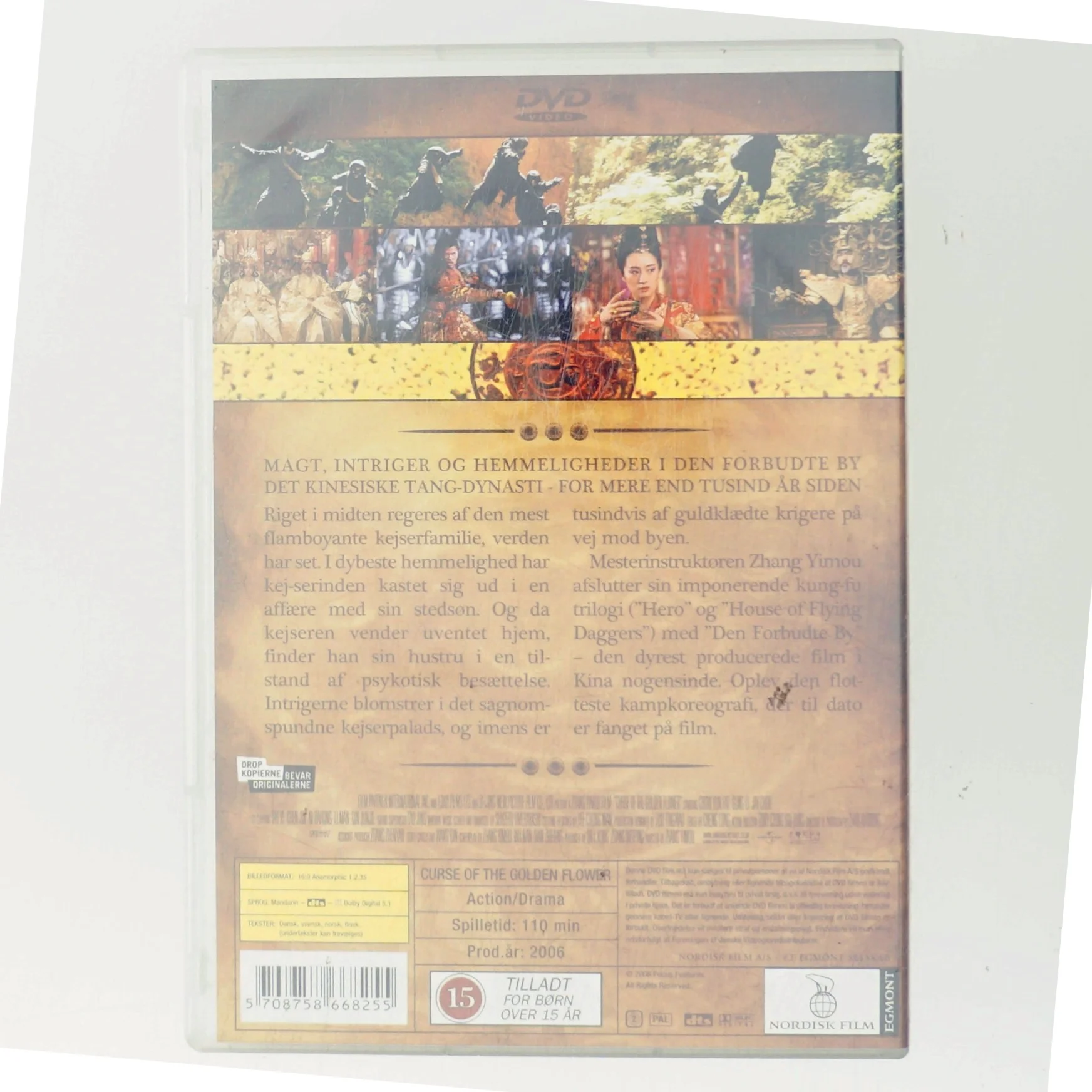 Den Forbudte By med Chow Yun-Fat (DVD)